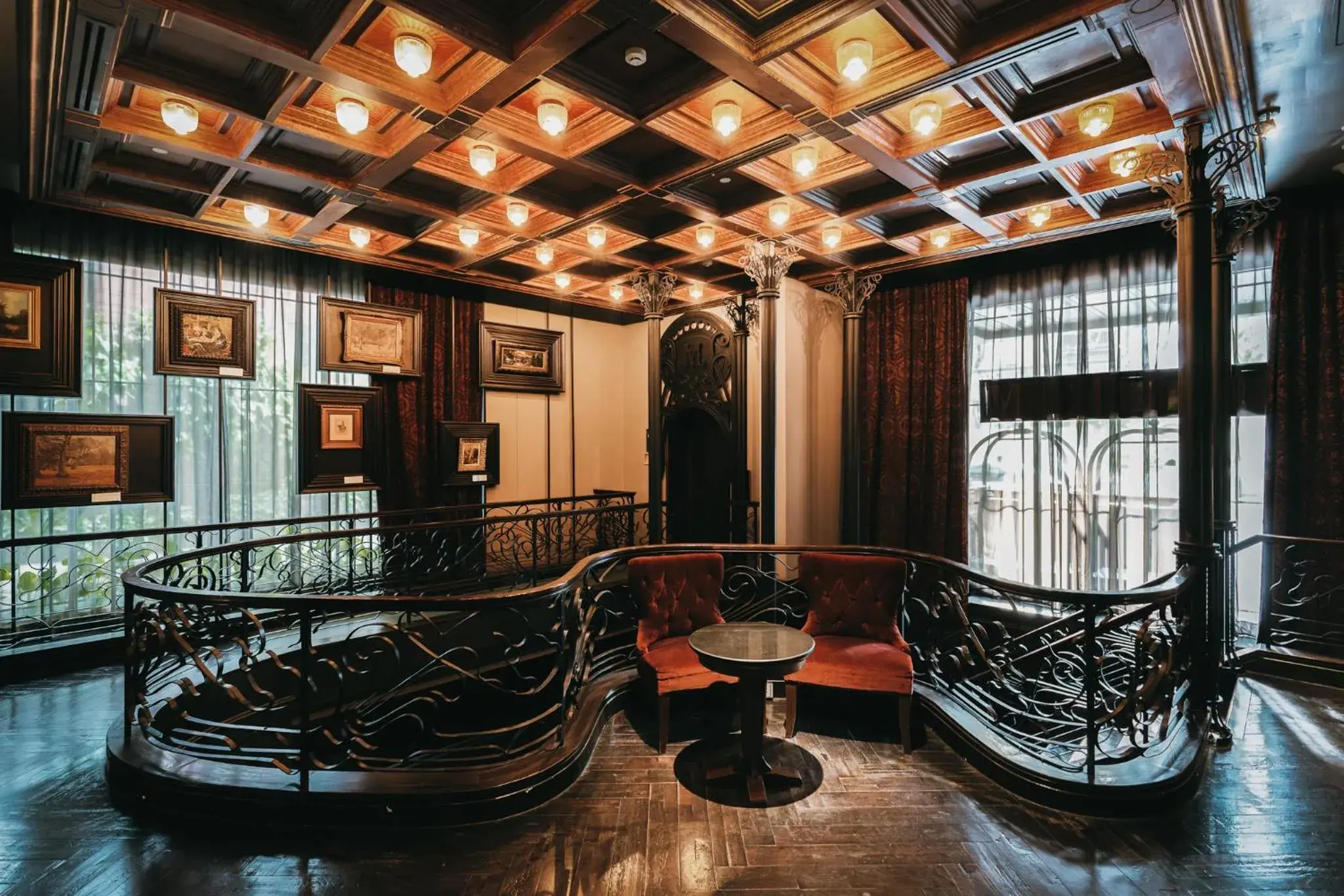 Living room in Hotel Muse Bangkok, Autograph Collection Living room in Hotel Muse Bangkok, Autograph Collection