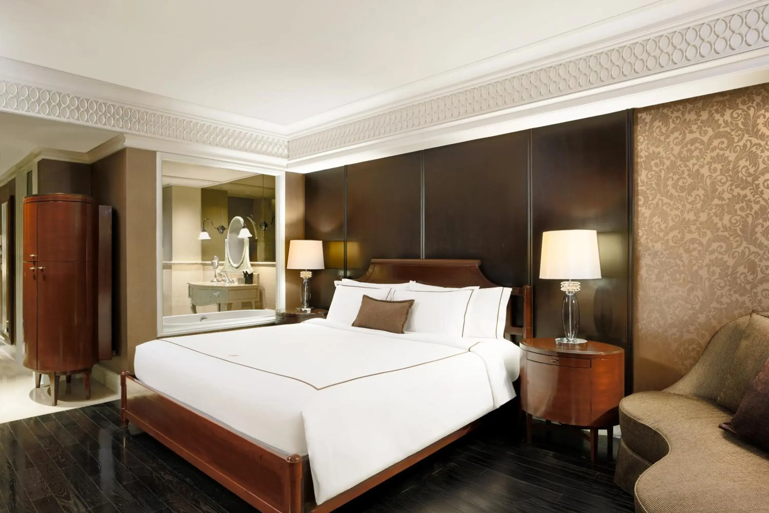 Bed in Hotel Muse Bangkok, Autograph Collection Bed in Hotel Muse Bangkok, Autograph Collection
