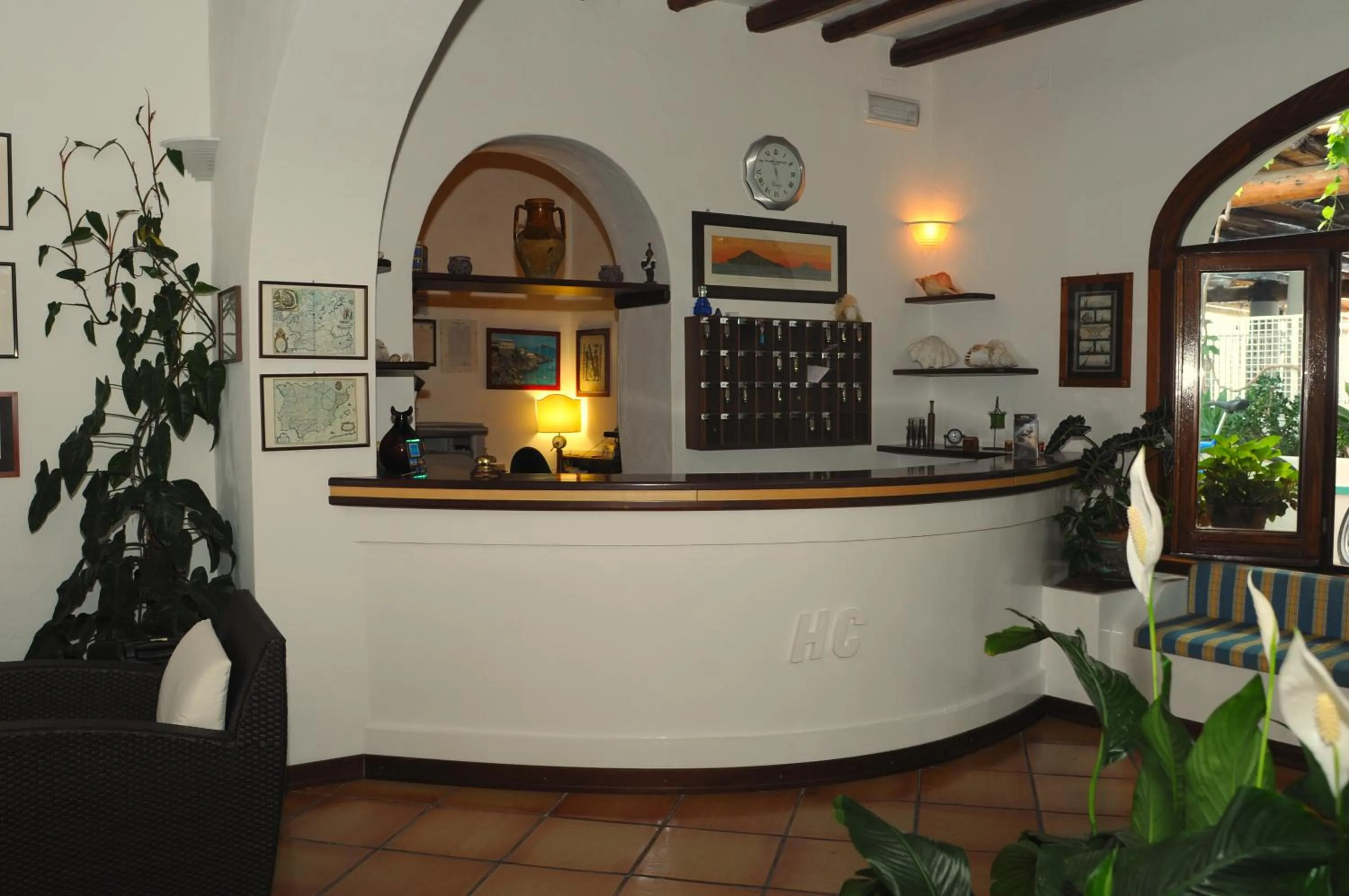 Lobby or reception in Hotel Cincotta