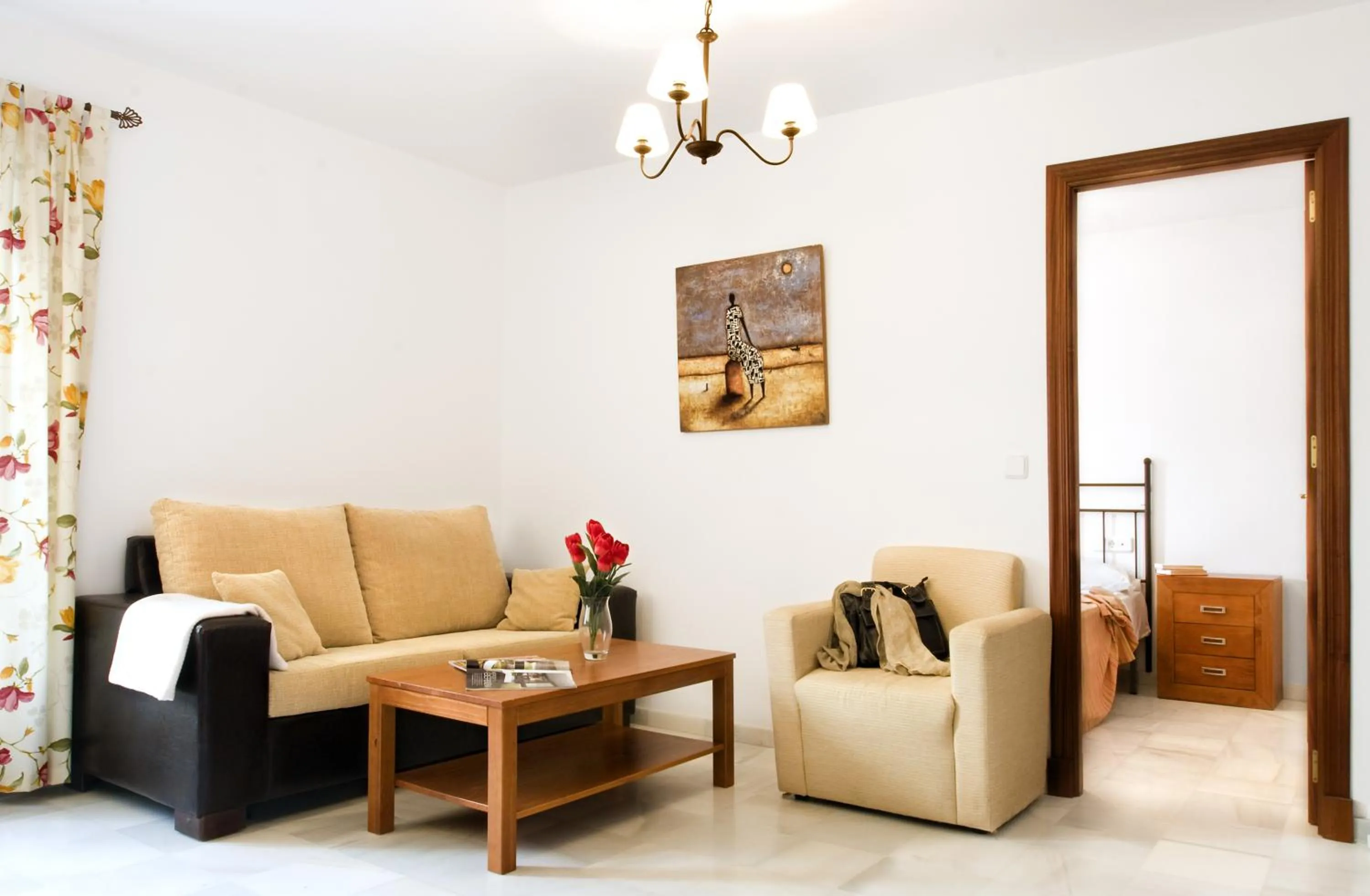 Seating area in Casa Palacio Luna