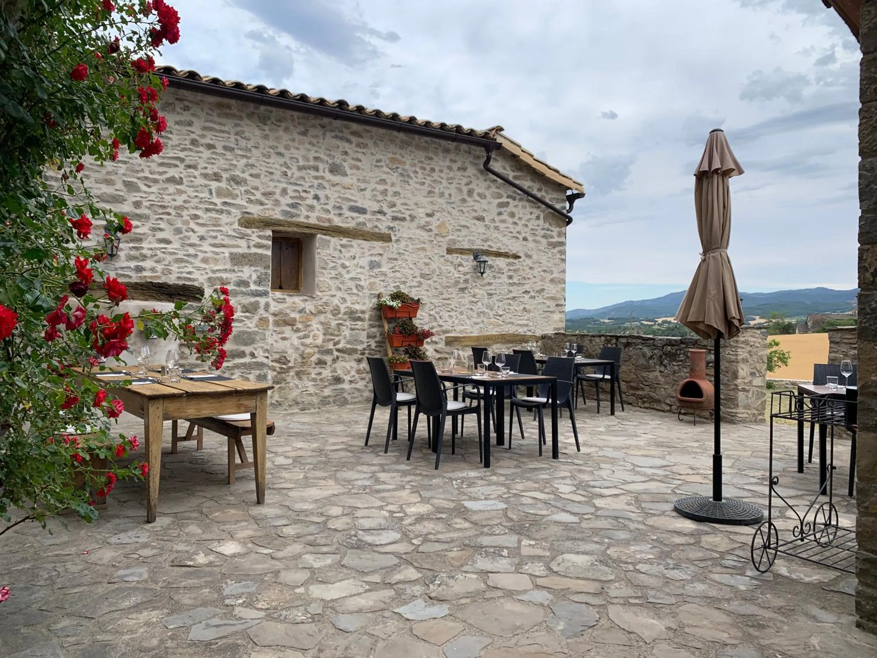 Patio in Casa Lascorz