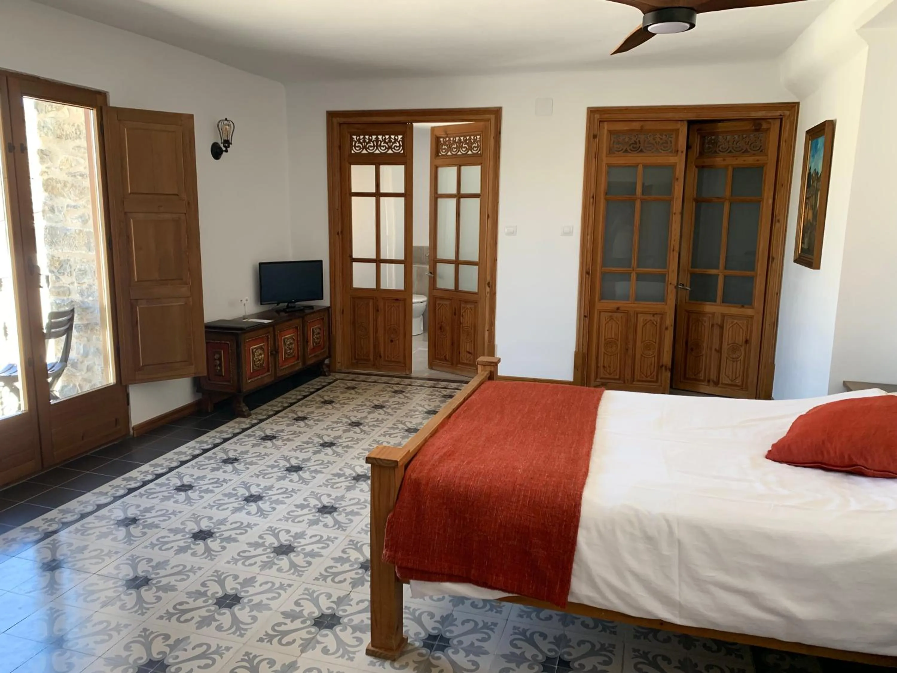 Bedroom, Bed in Casa Lascorz