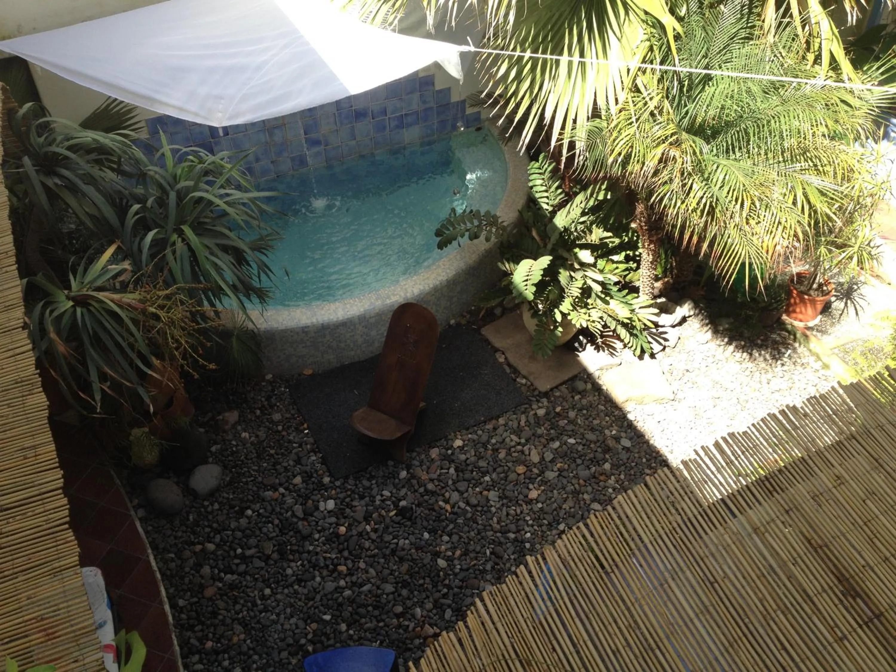 Garden view in Albergo Boutique Casajanca