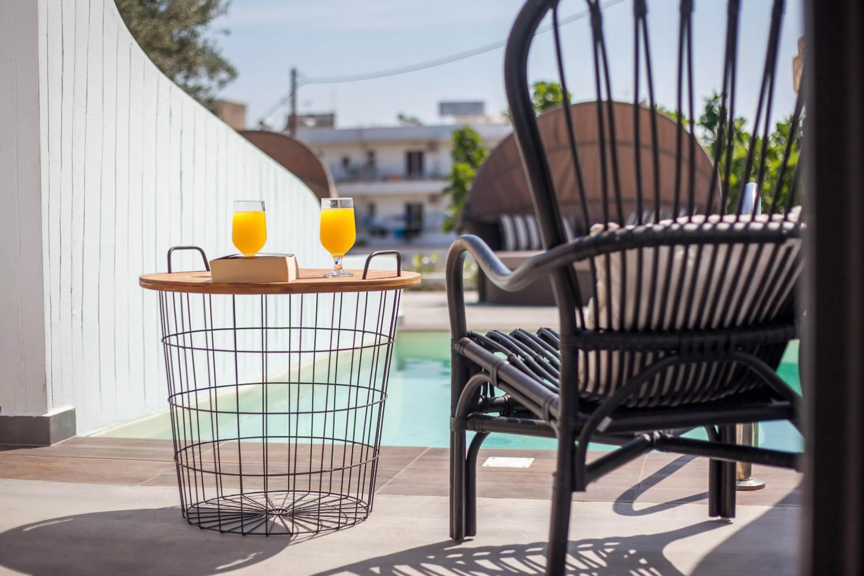 Swimming pool in Malibu Boutique Studios & Bungalows