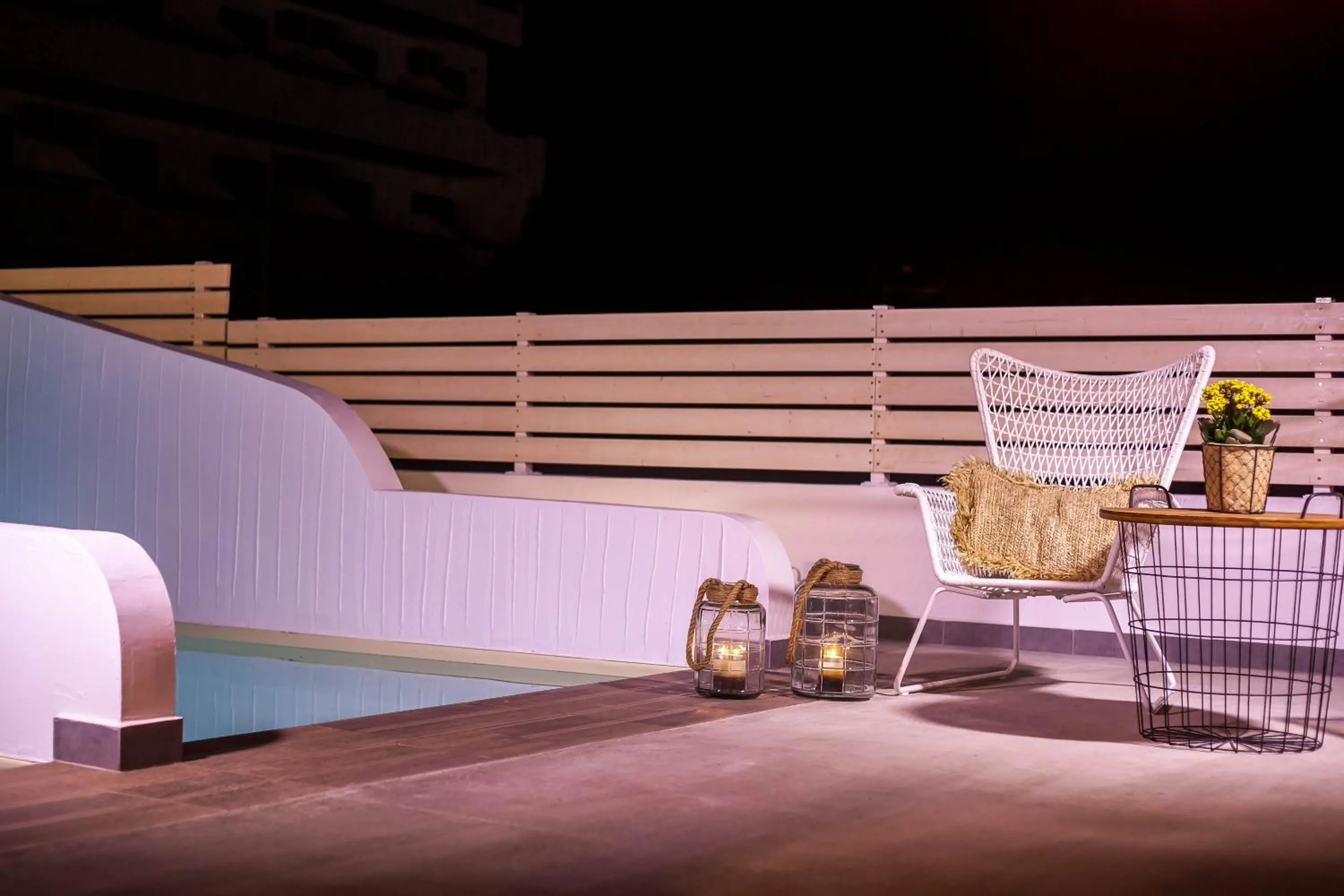 Pool view in Malibu Boutique Studios & Bungalows