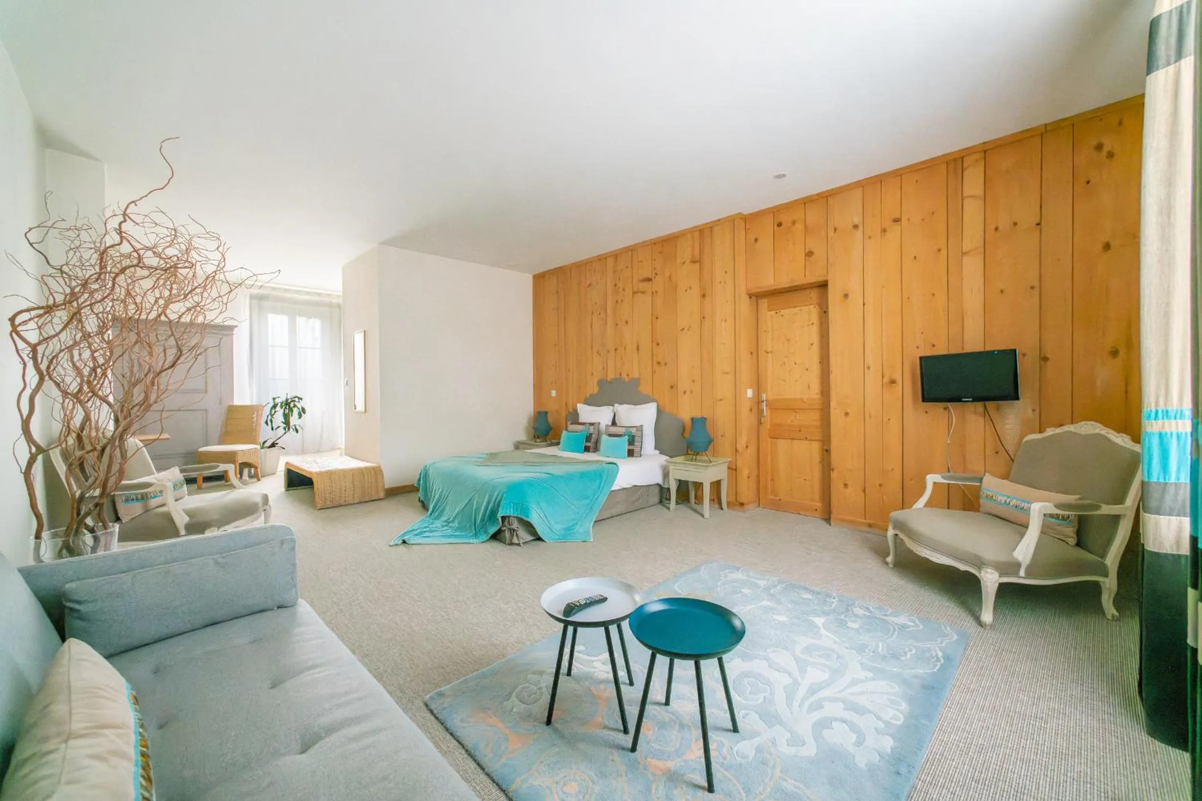 Seating area in Maison d'hôtes Villa Richelieu