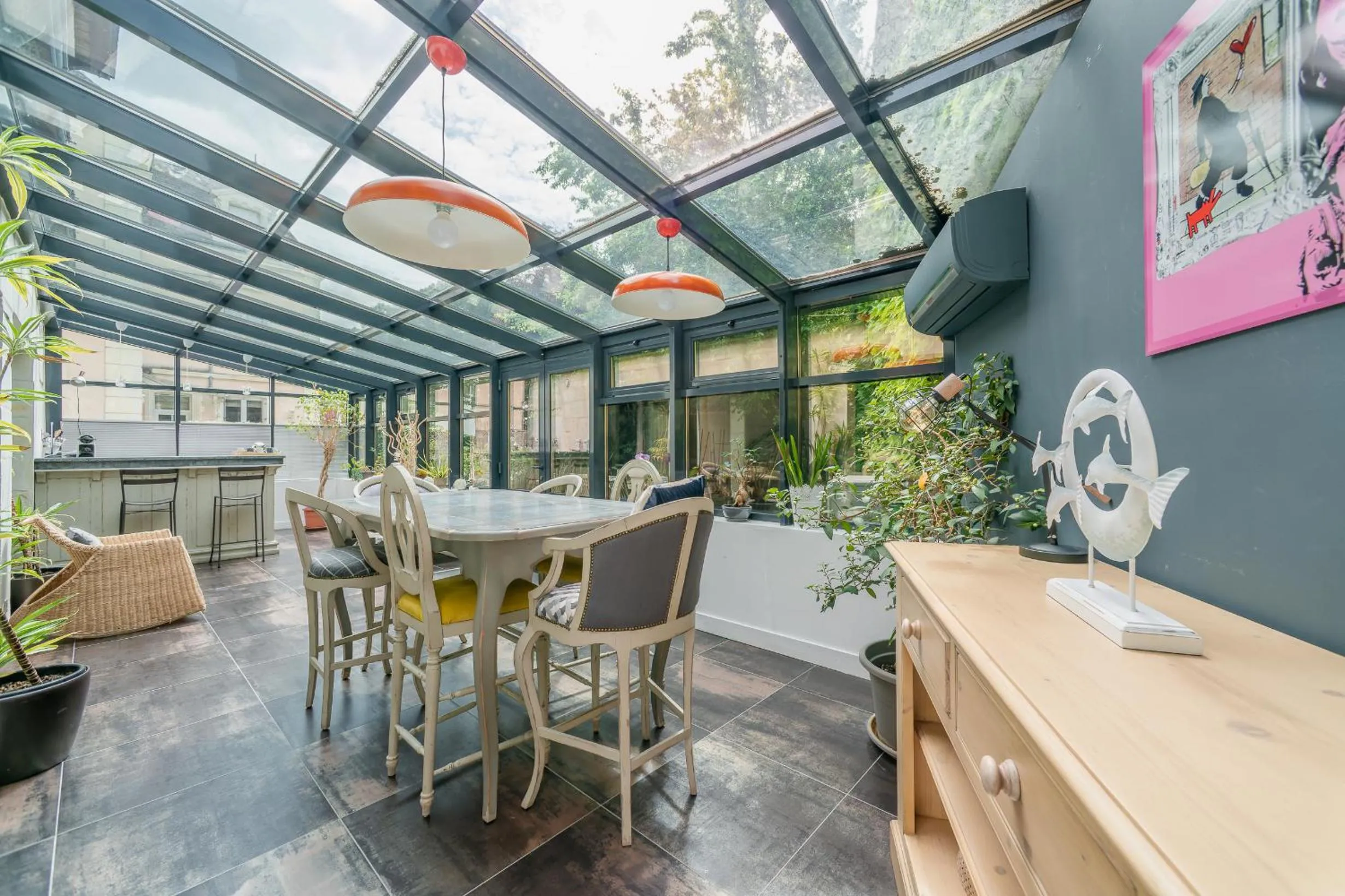 Seating area in Maison d'hôtes Villa Richelieu