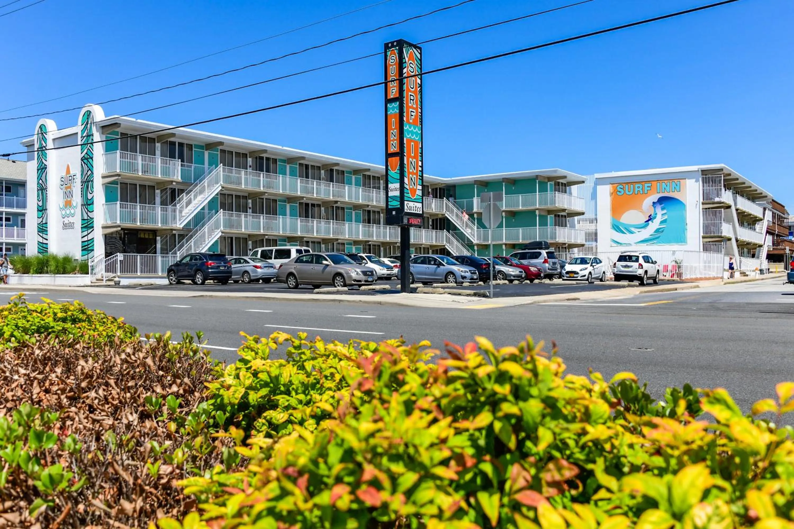 Property building in Surf Inn Suites