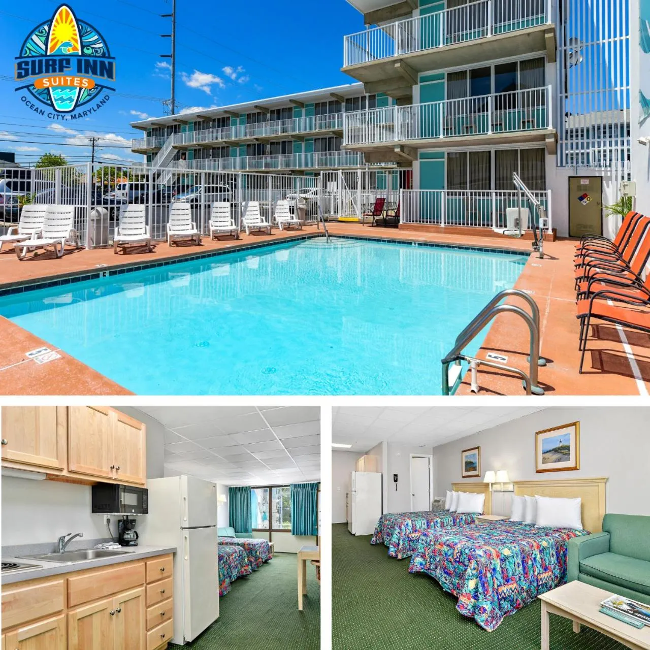 Property building in Surf Inn Suites
