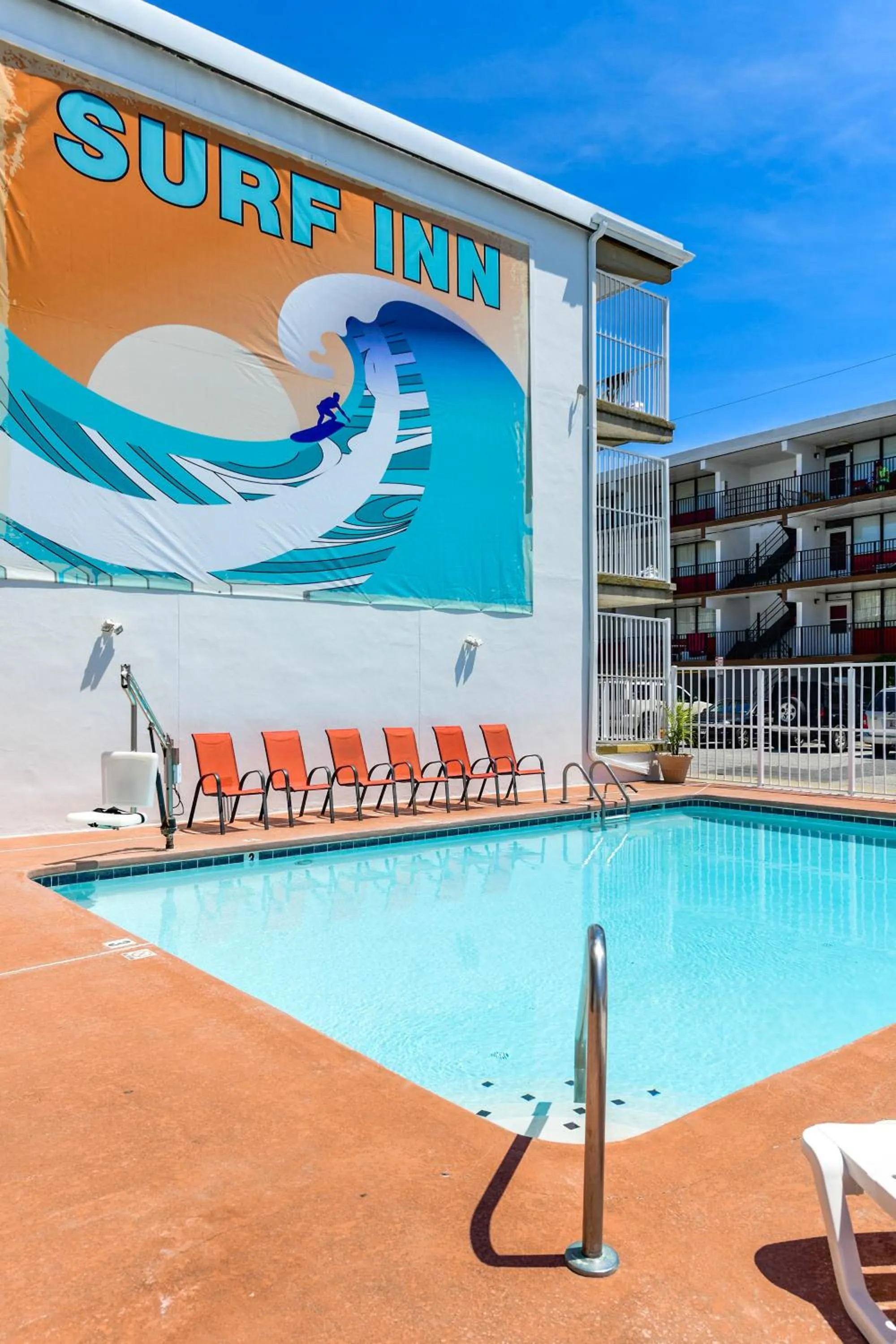 Property building in Surf Inn Suites