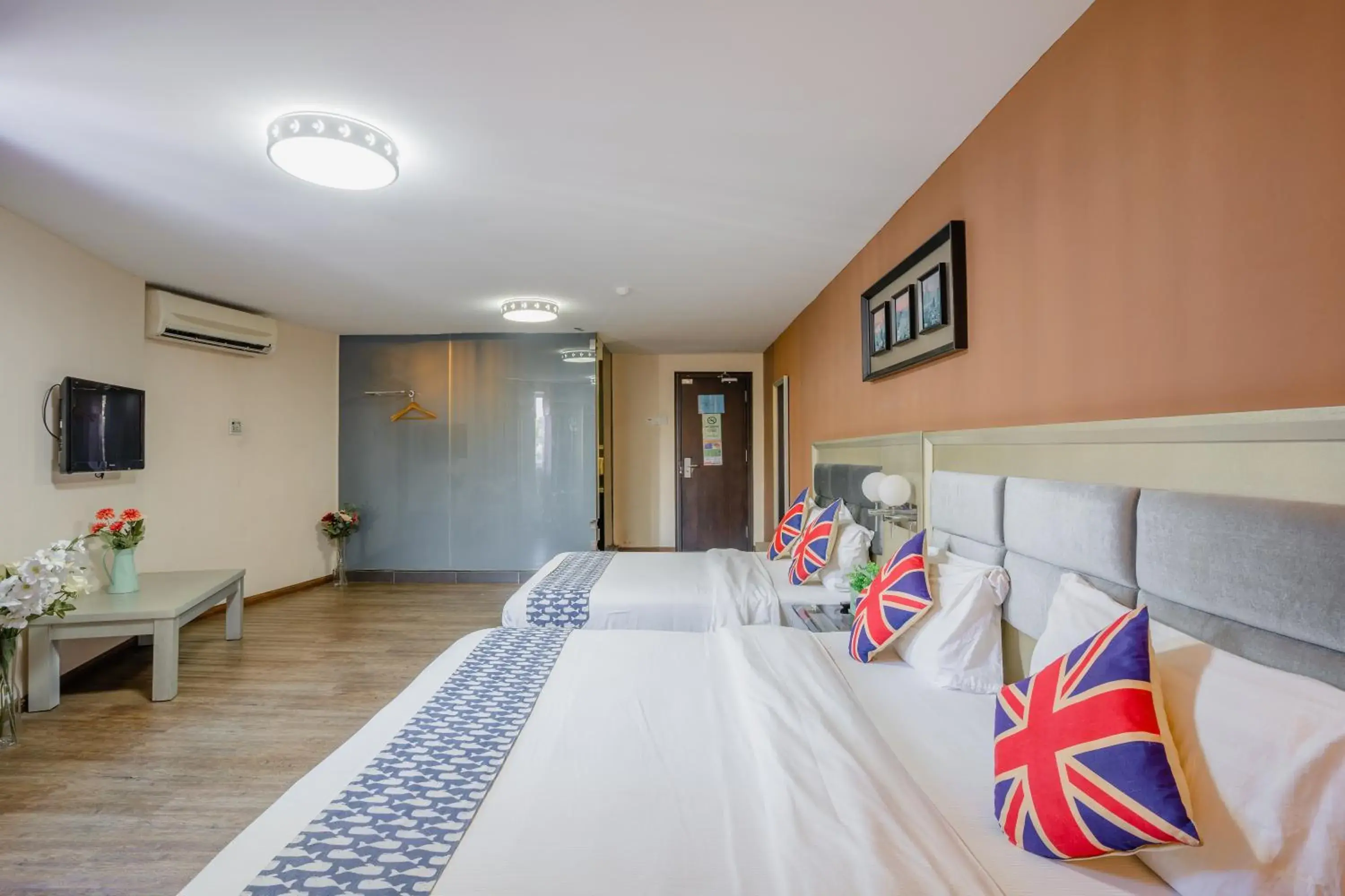 Bed in Euro Rich Hotel Melaka Bed in Euro Rich Hotel Melaka