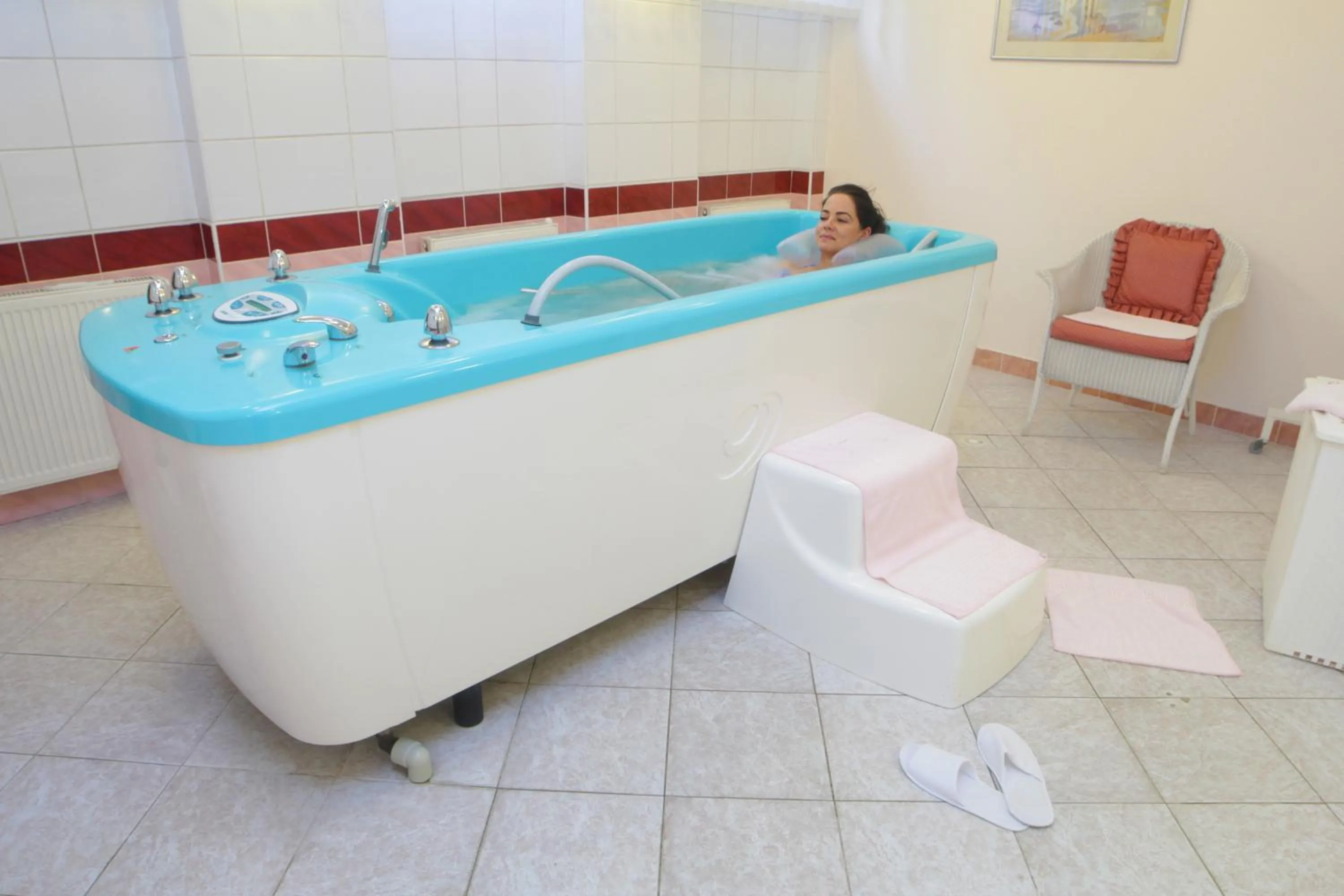 Hot Spring Bath in Hotel Pavlov