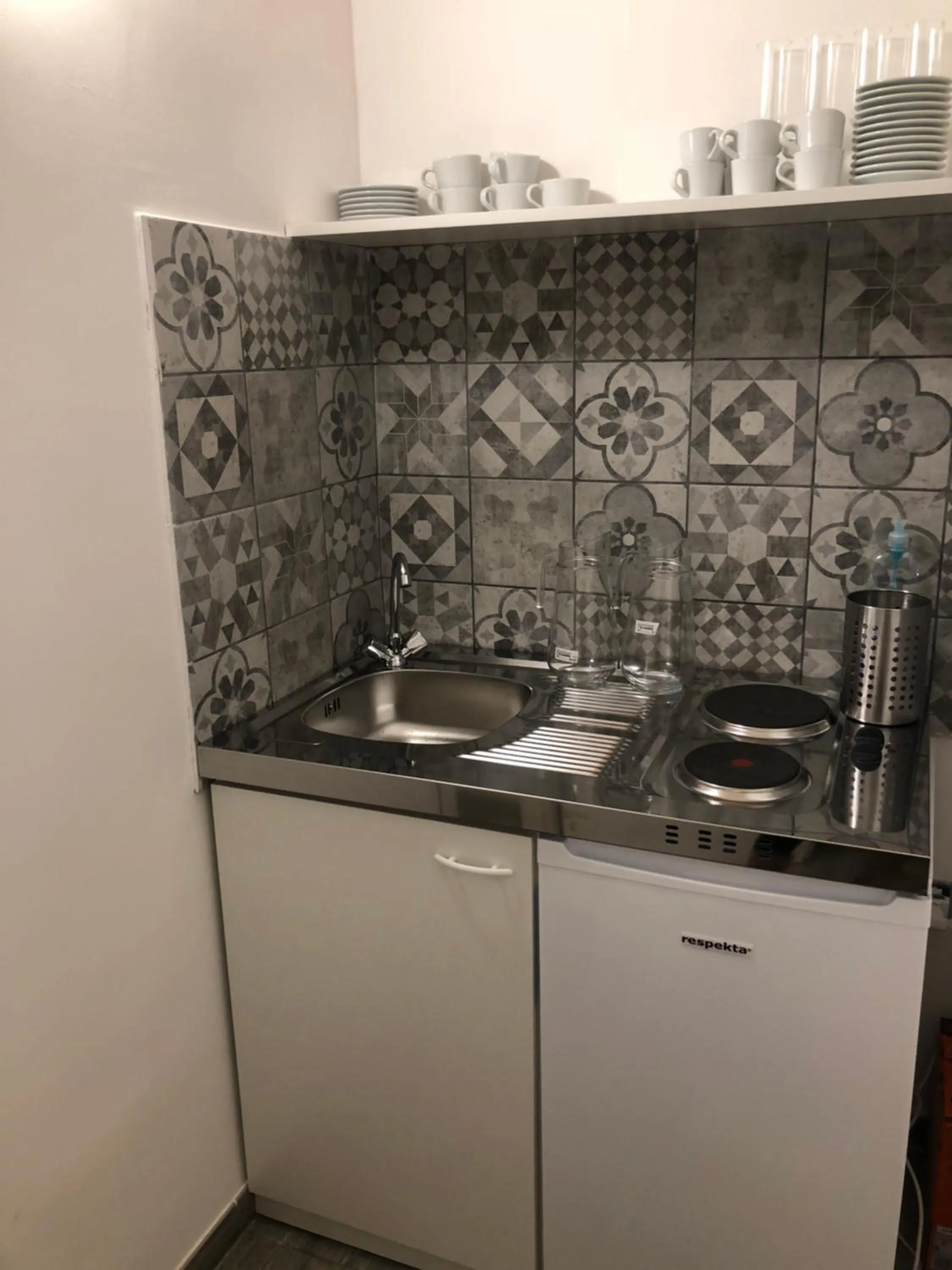 Communal kitchen in B&B Martucci Avenue