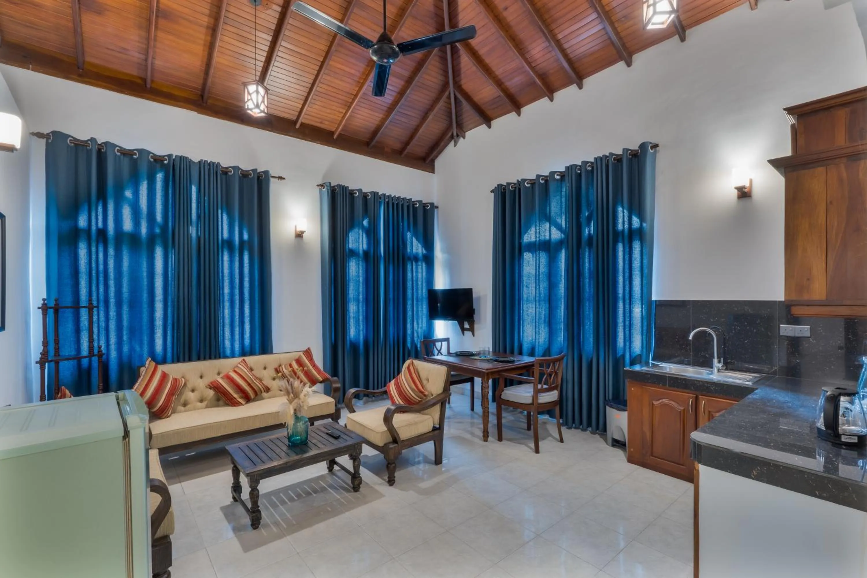 Living room in Paradise Holiday Village