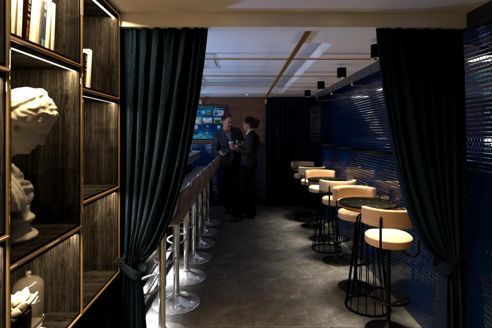 Lounge or bar in Grande Collection Hotel & Spa