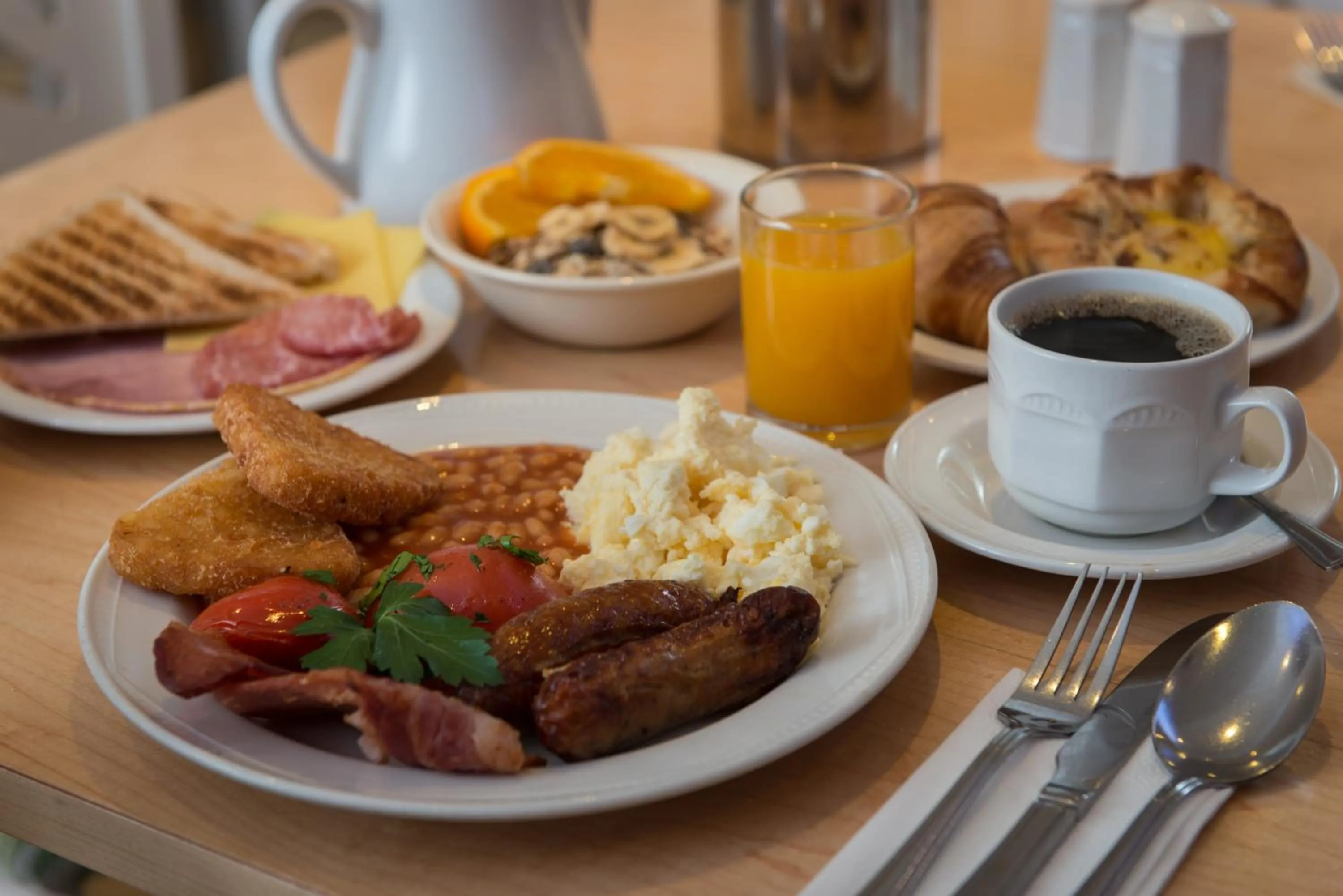 English/Irish breakfast in Park International Hotel