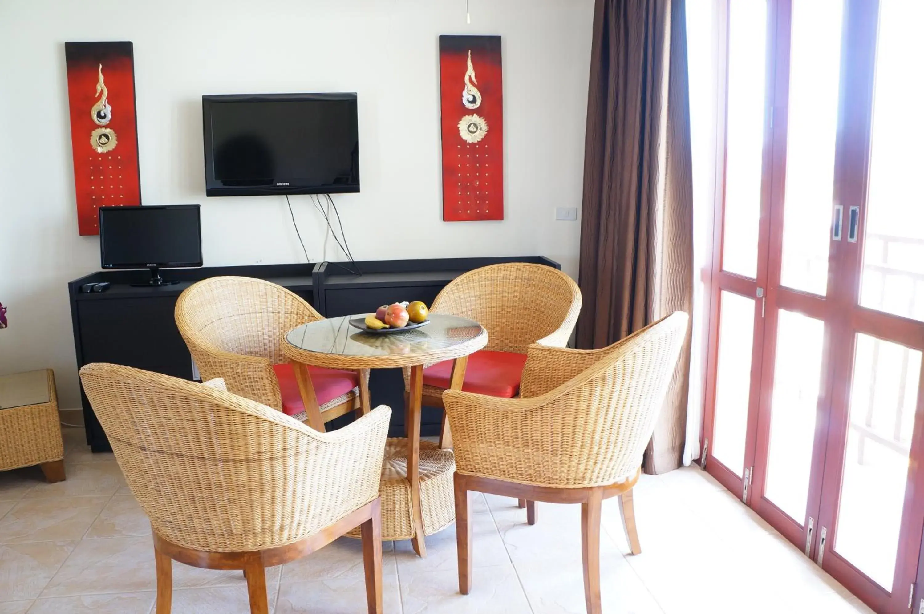 Living room in The Oriental Tropical Beach at VIP Resort Living room in The Oriental Tropical Beach at VIP Resort