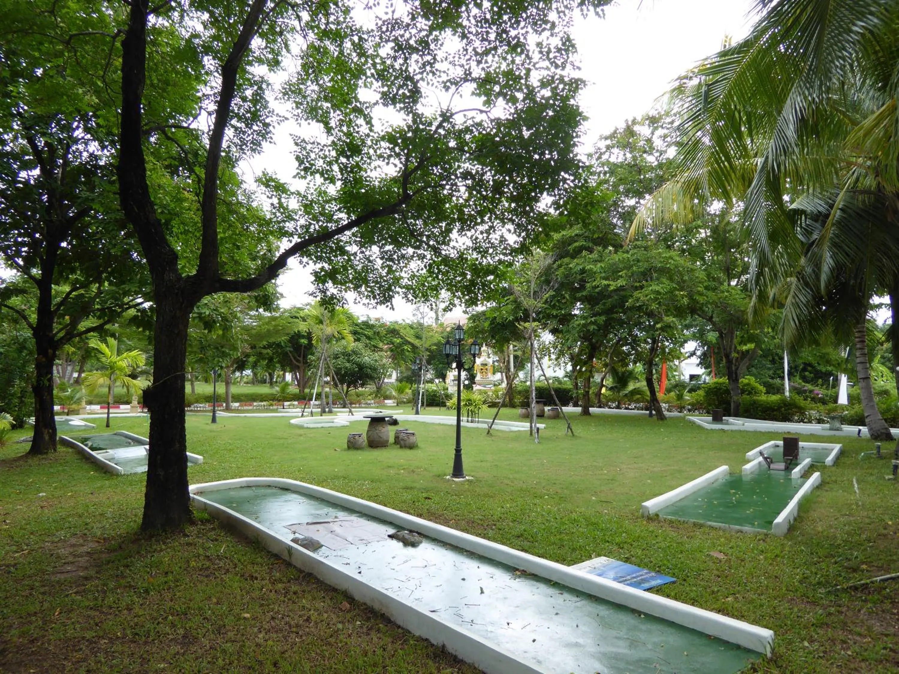 Garden in The Oriental Tropical Beach at VIP Resort