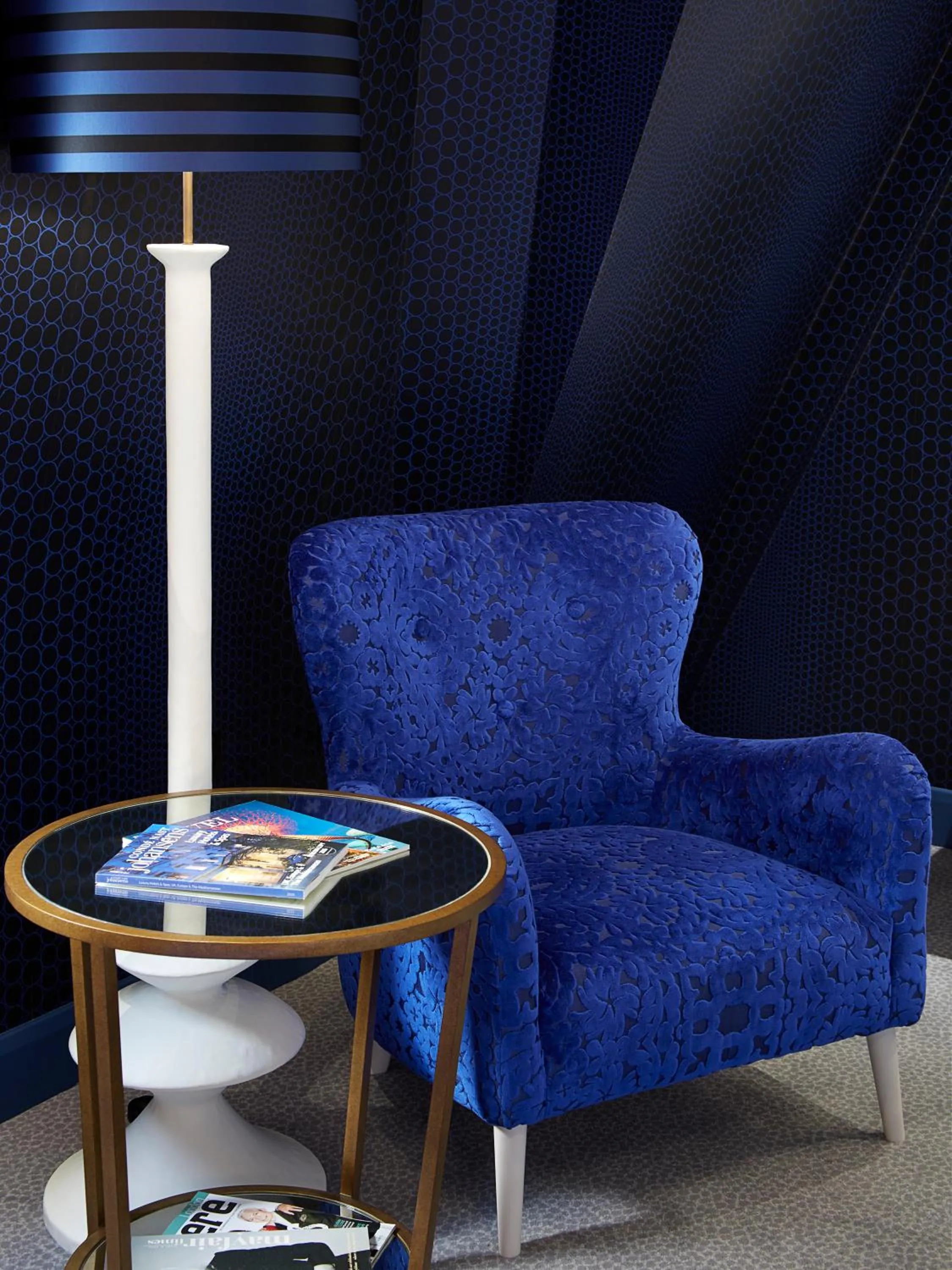 Decorative detail in The Mandeville Hotel