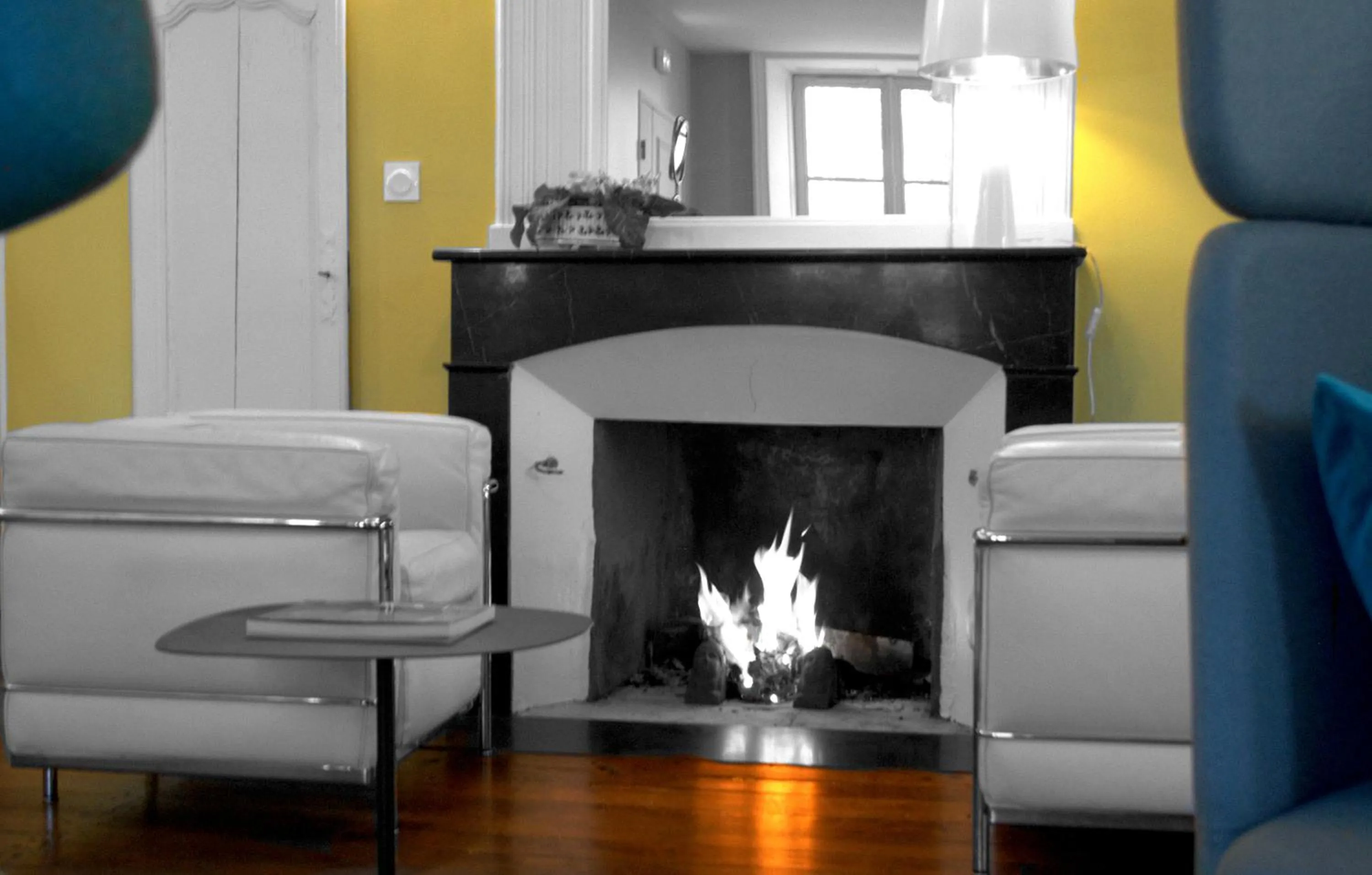 Communal lounge/ TV room in Les Demeures de Valette