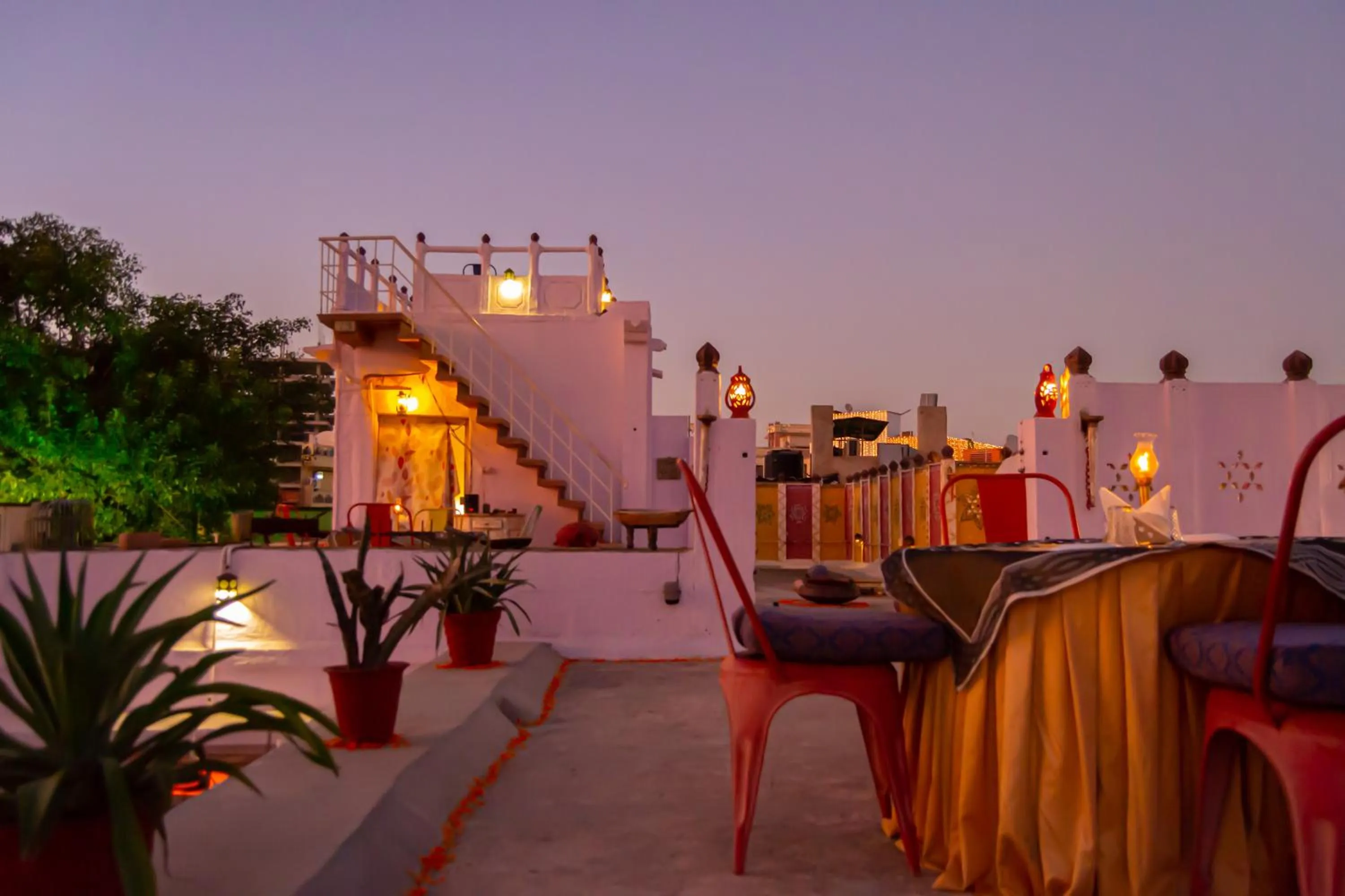 Dining area in The Kothi Heritage