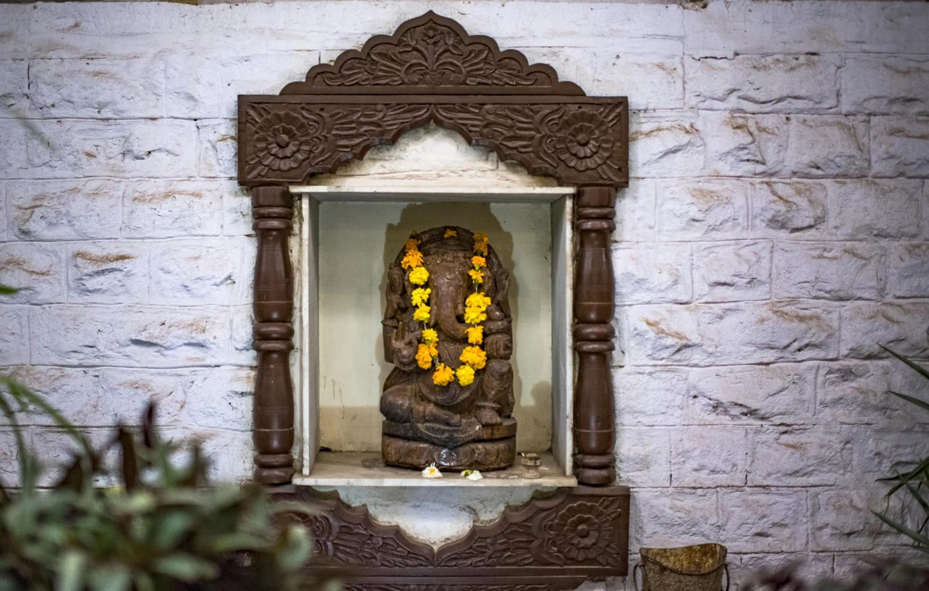 Decorative detail in The Kothi Heritage