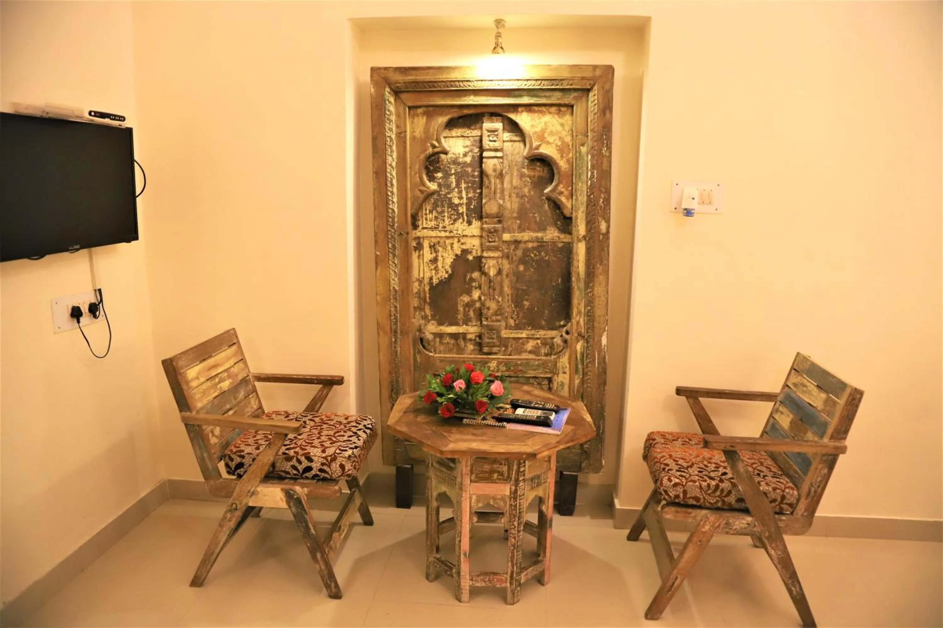 Seating area in The Kothi Heritage