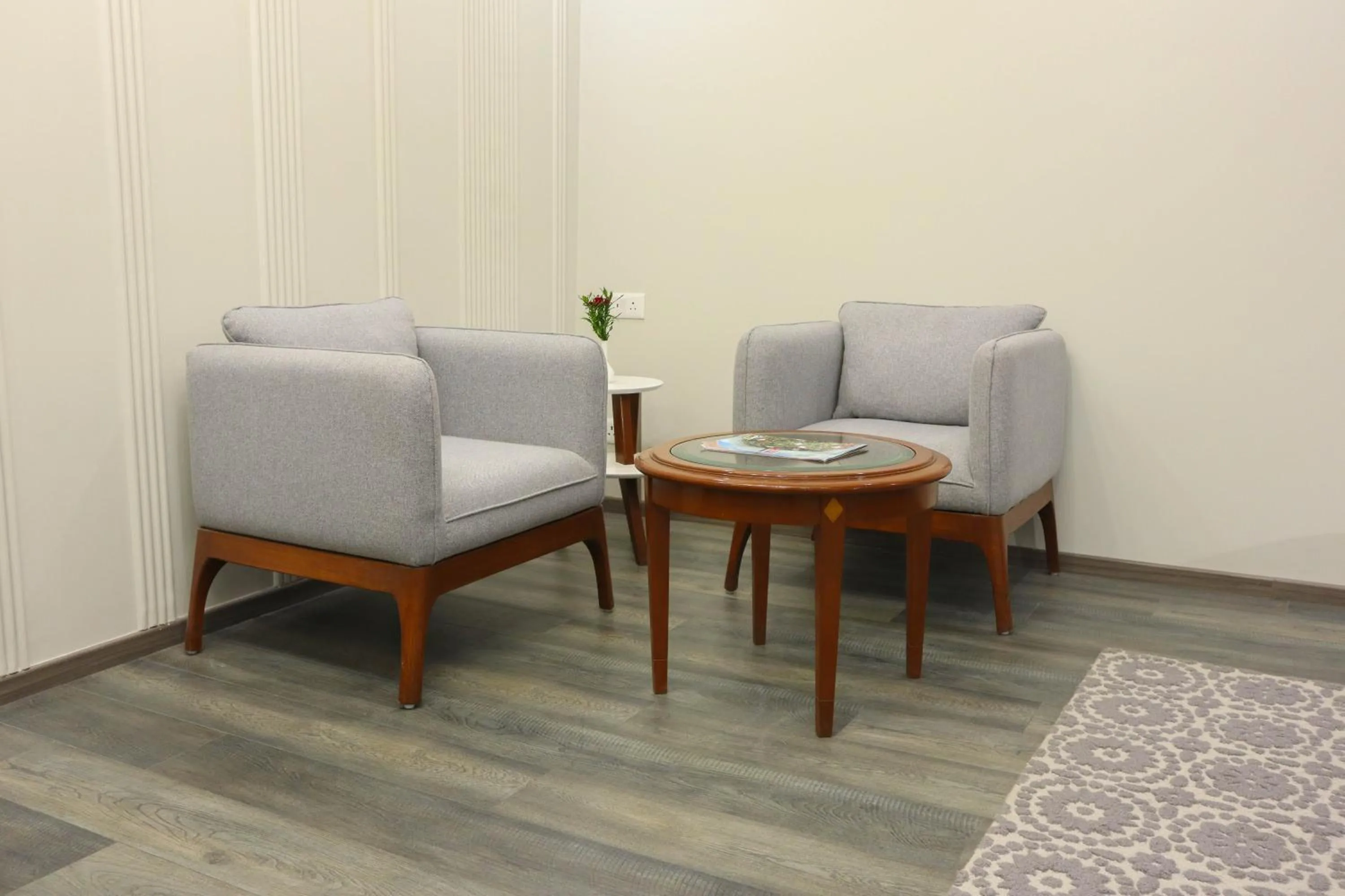 Seating area in Vikram Vintage Inn