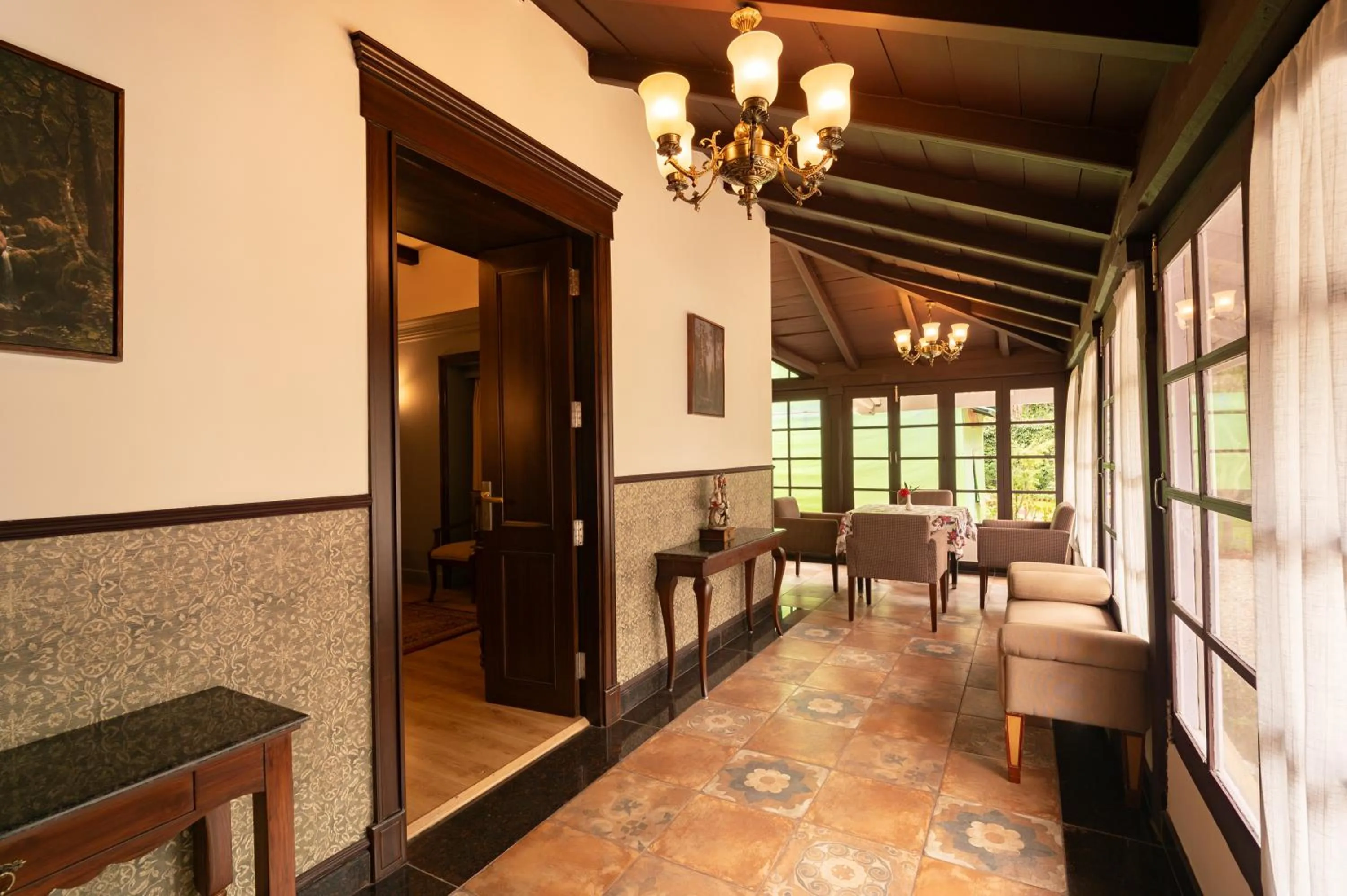 Living room in Vikram Vintage Inn