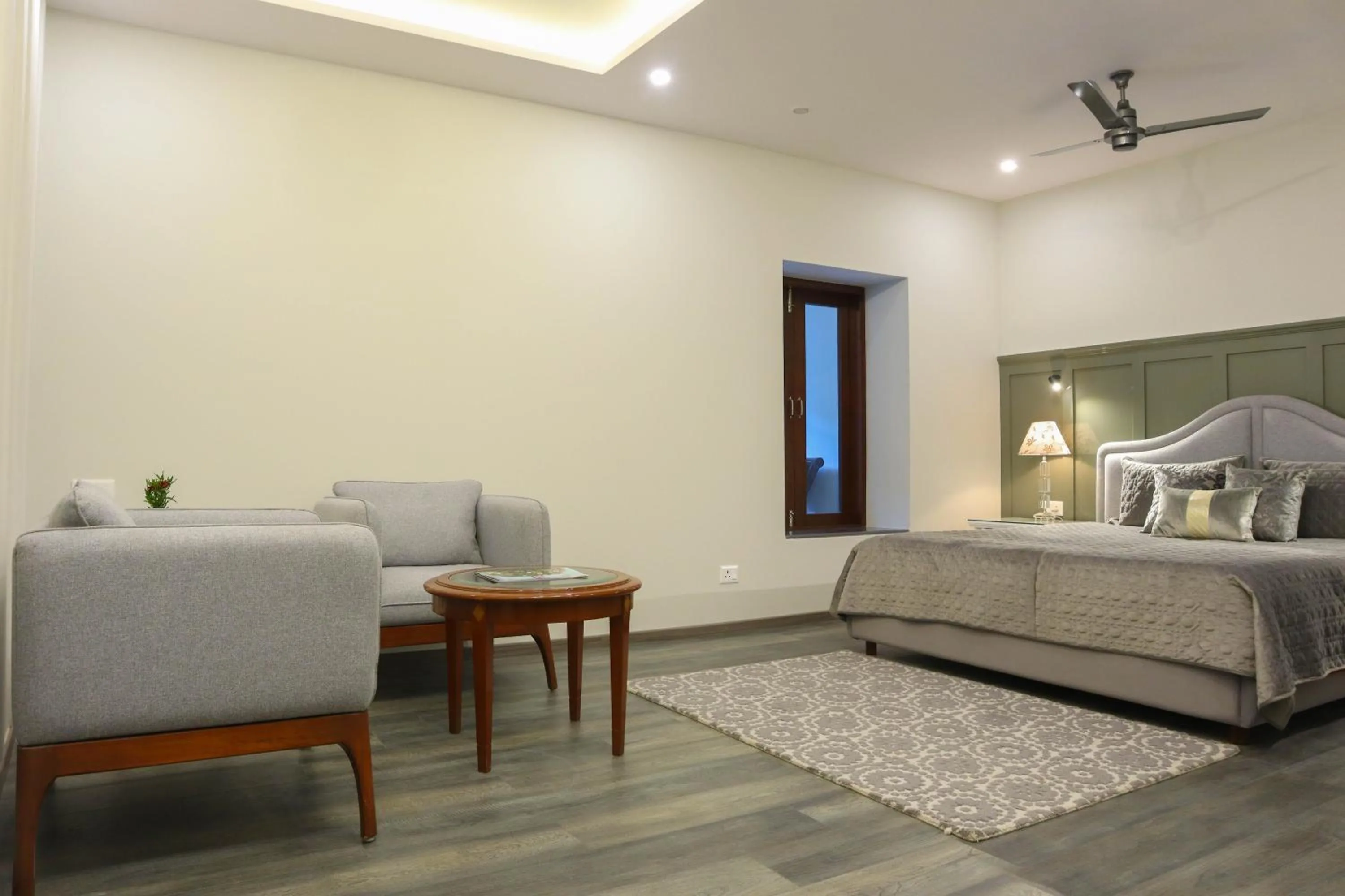 Bed in Vikram Vintage Inn