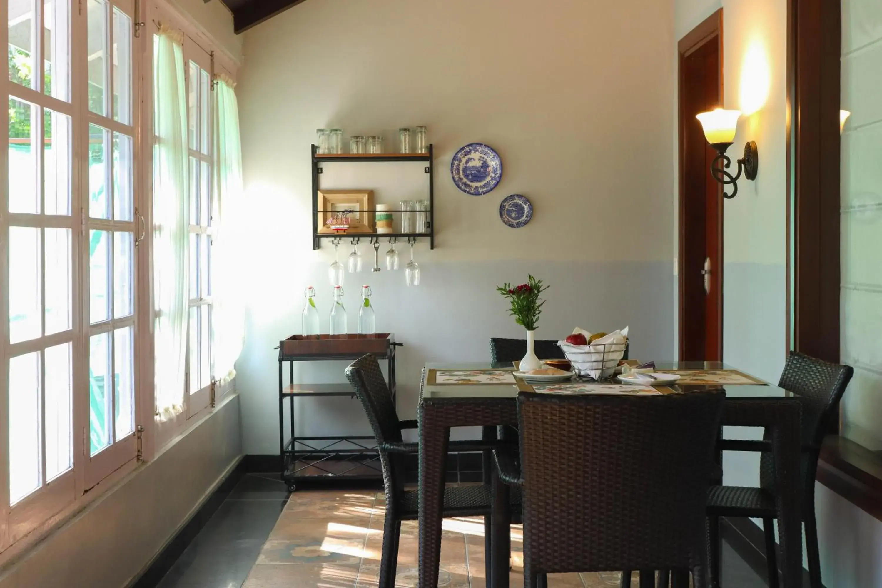 Seating area in Vikram Vintage Inn Seating area in Vikram Vintage Inn