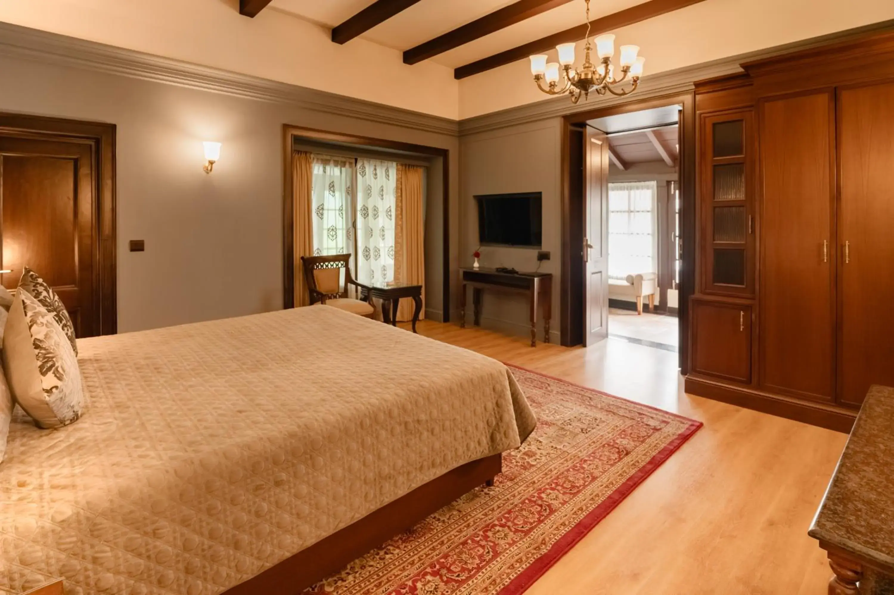 Bed in Vikram Vintage Inn Bed in Vikram Vintage Inn