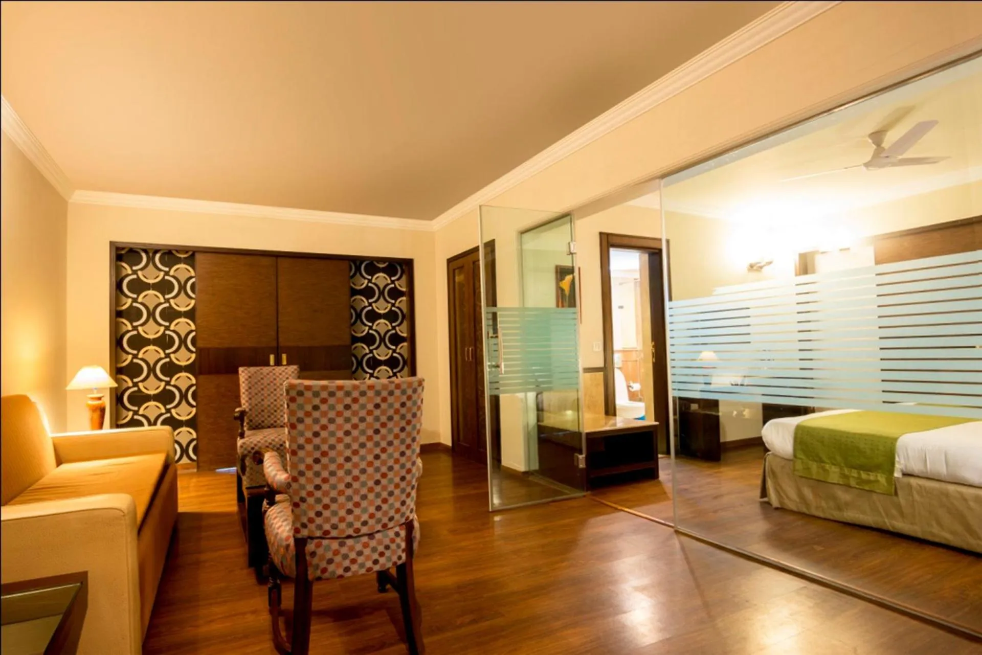 Bed in Vikram Vintage Inn