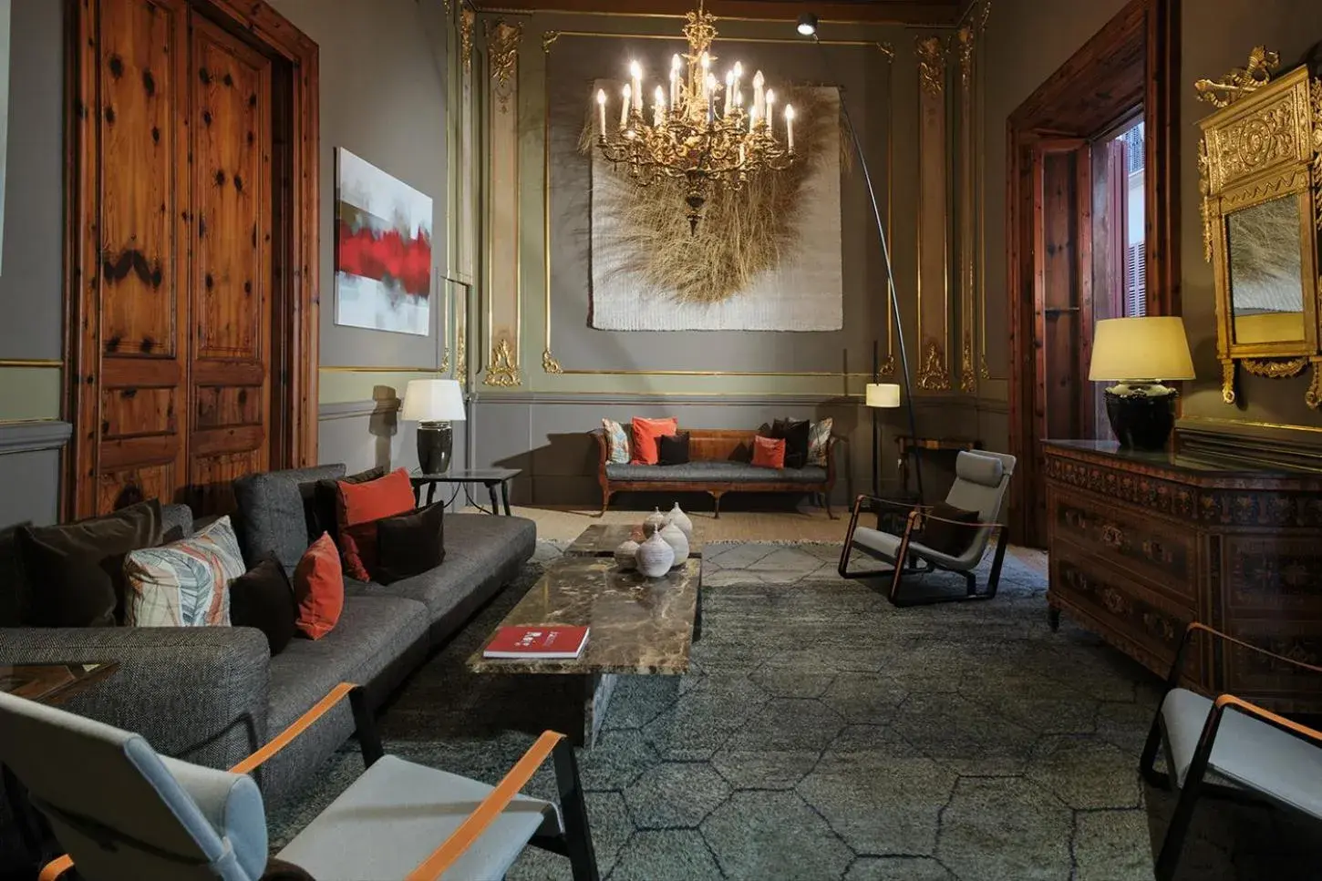 Living room in Can Cera Hotel Living room in Can Cera Hotel