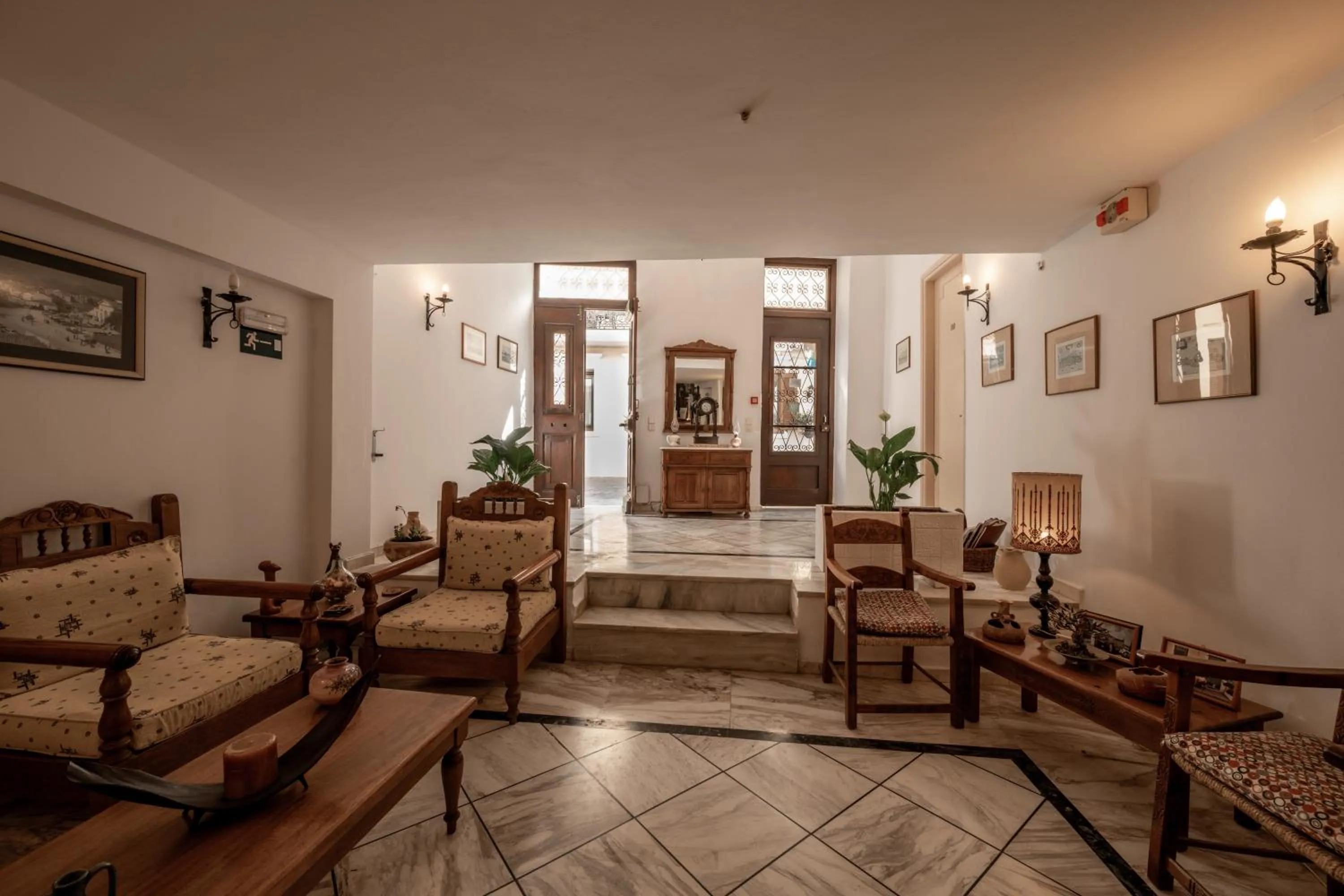 Seating area in Casa Veneta