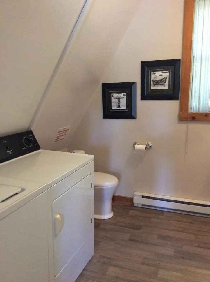 Bathroom in Camping Chalets Spas Pignons Rouges