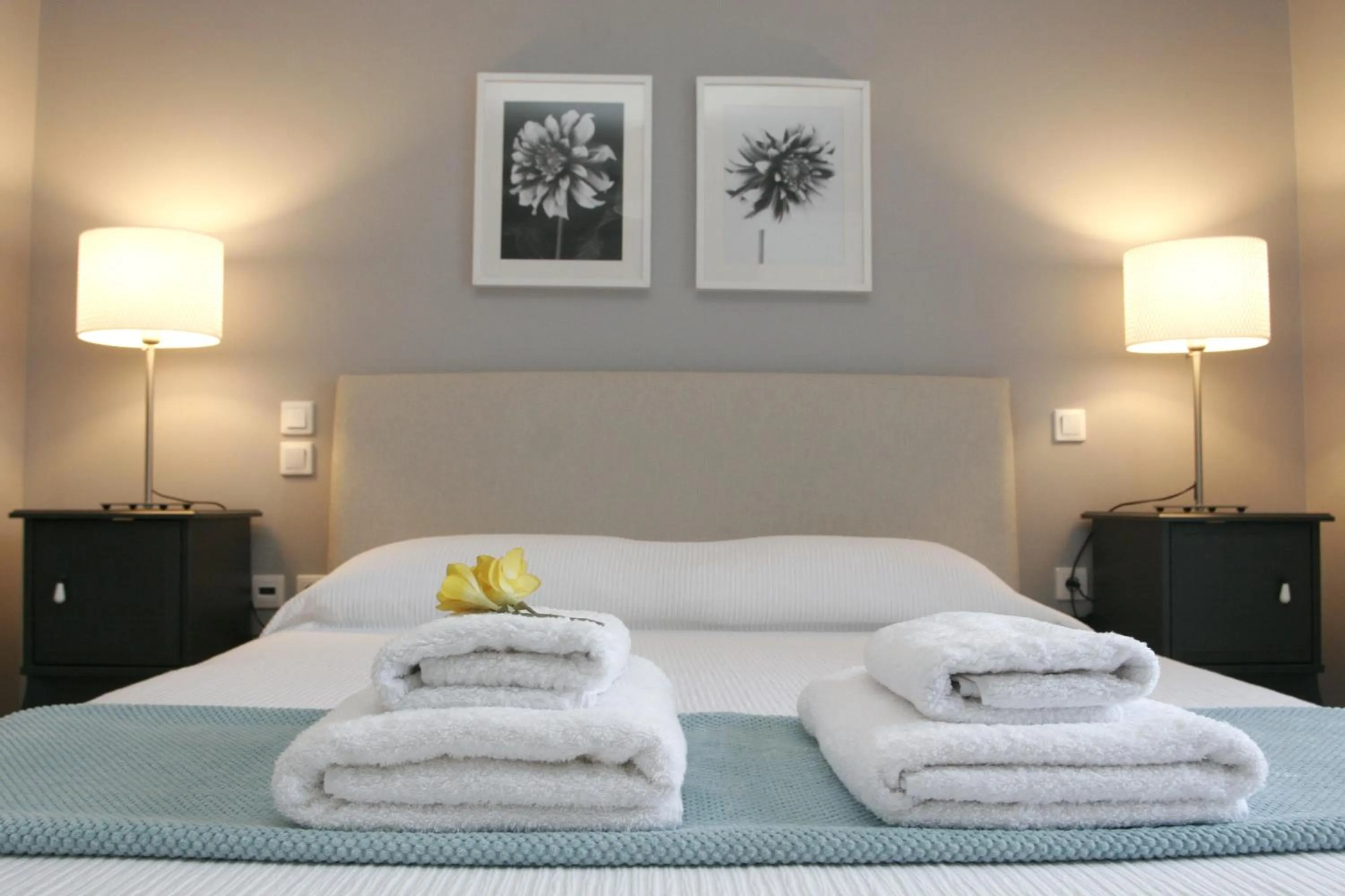 Bed in Boutique Hotel Iasmos