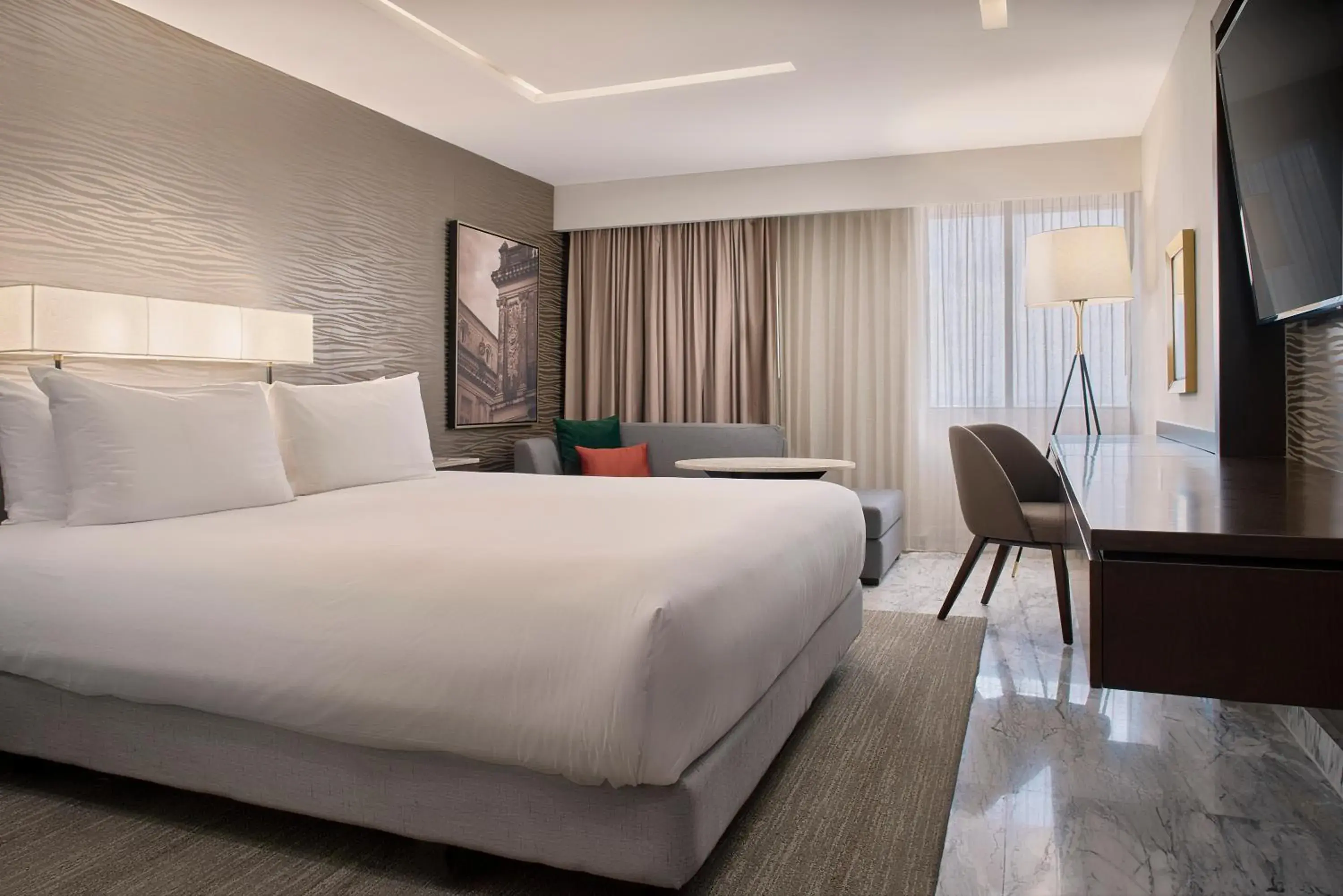 Bed in Hyatt Regency Merida Bed in Hyatt Regency Merida