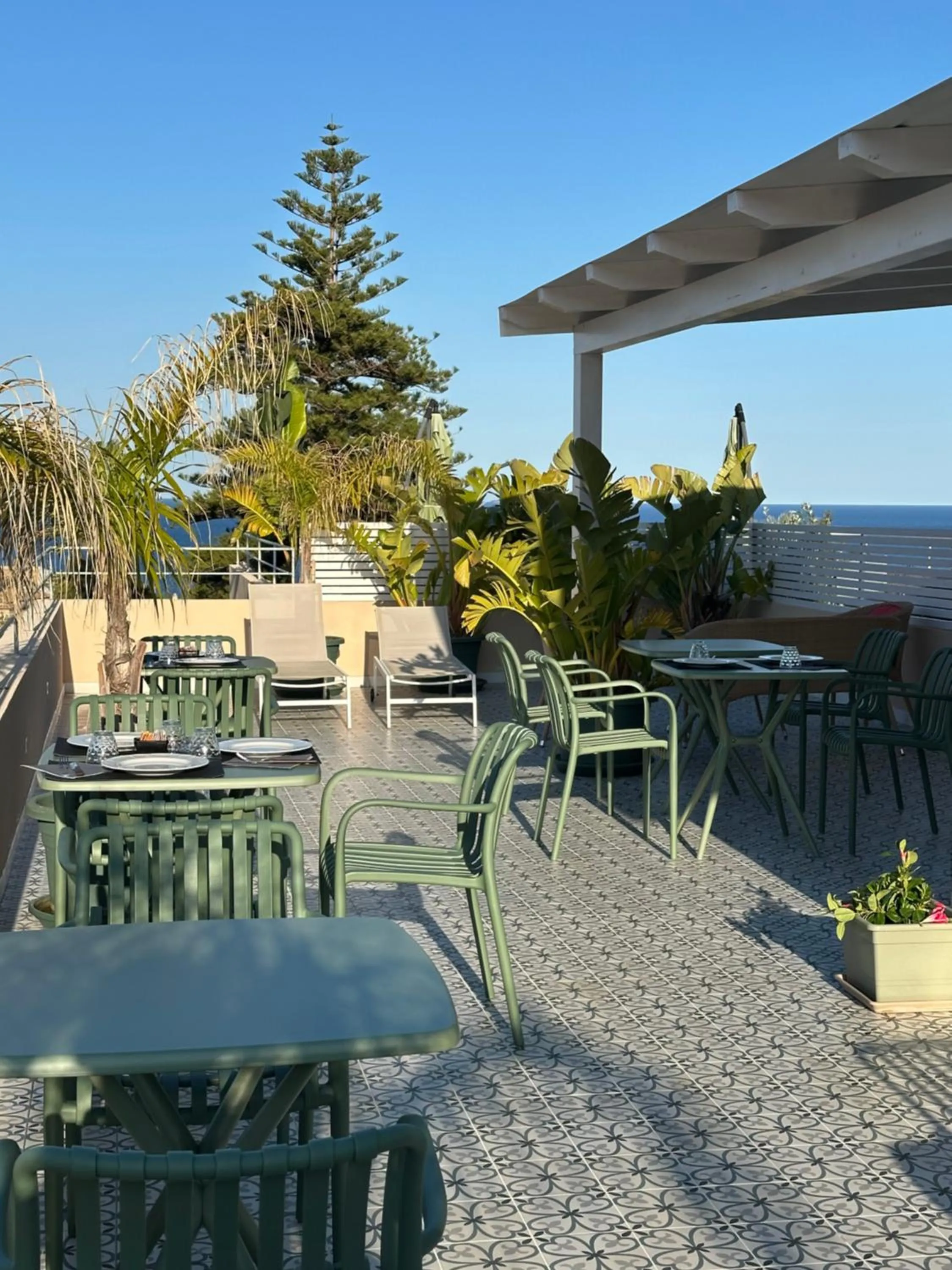 Balcony/Terrace in b&b Giorgia