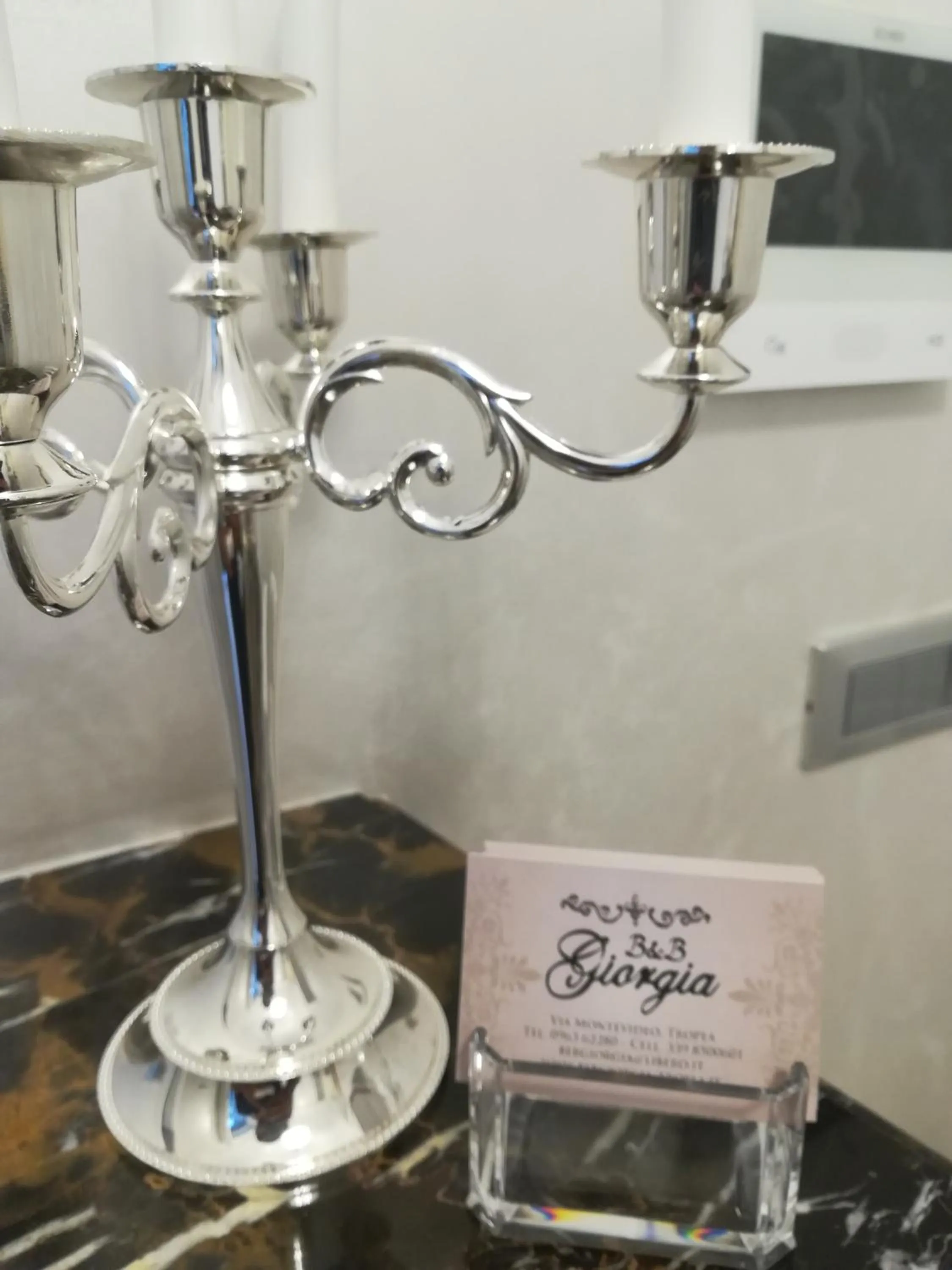 Living room in b&b Giorgia