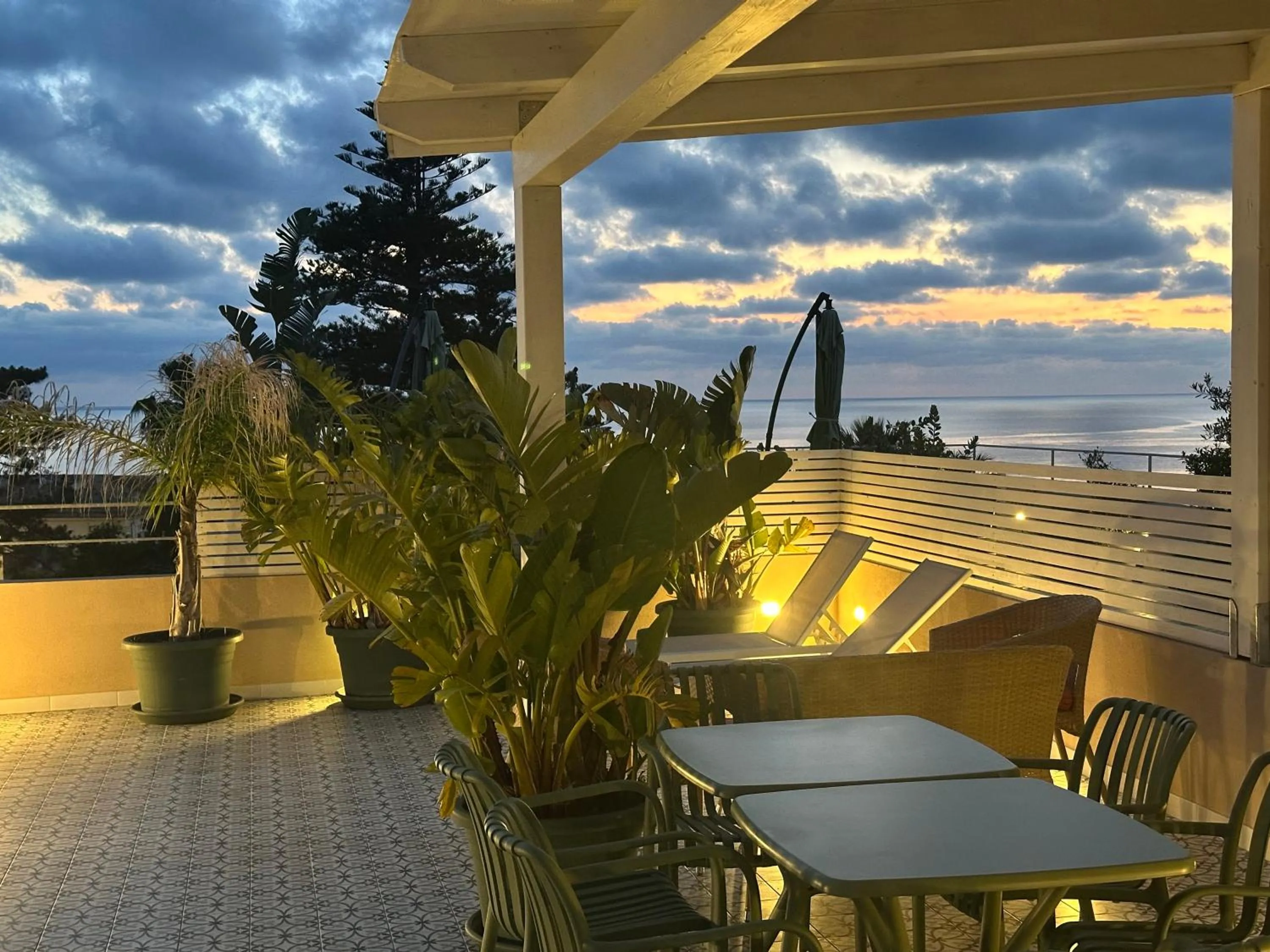 Balcony/Terrace in b&b Giorgia