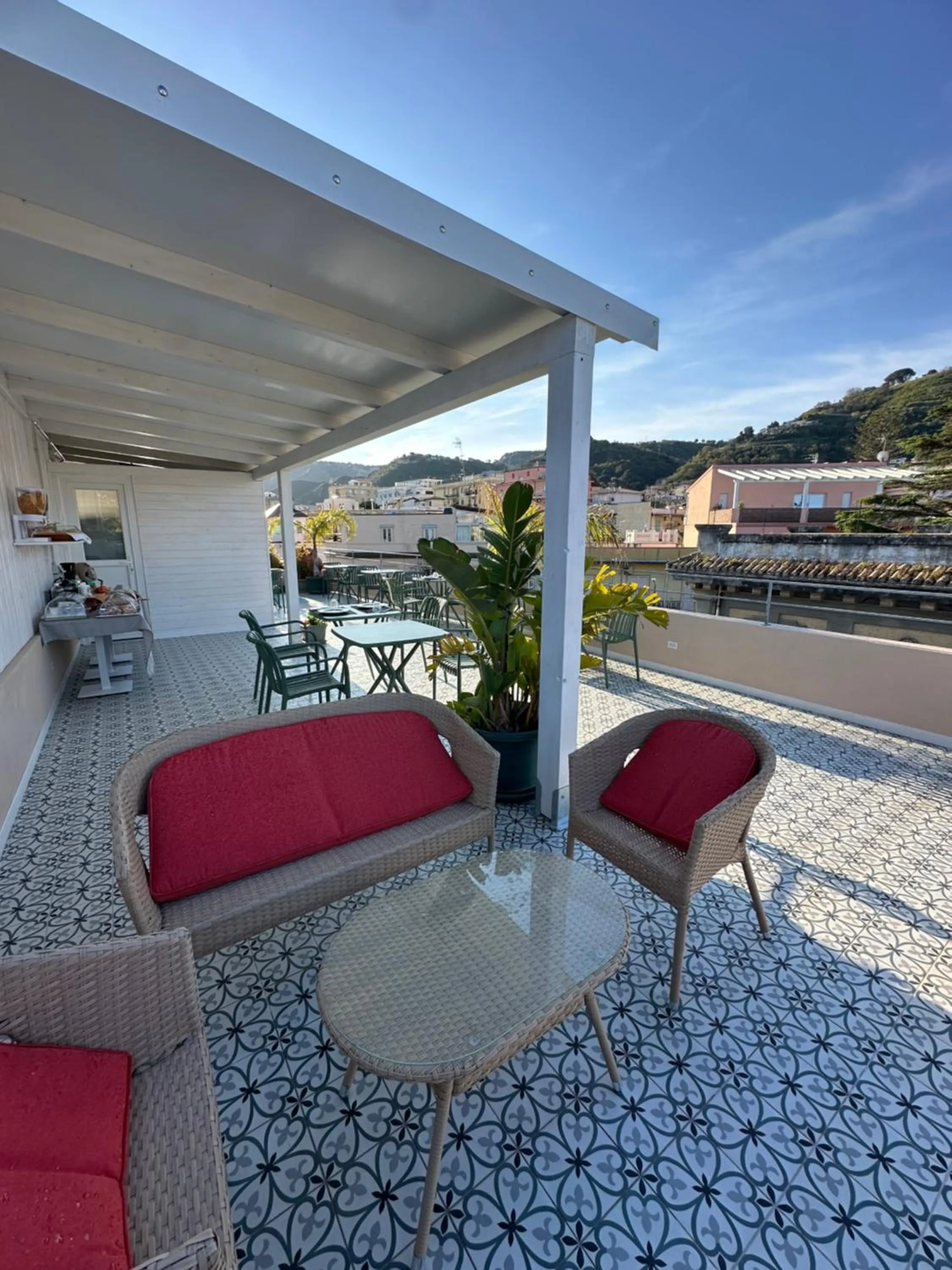 Balcony/Terrace in b&b Giorgia