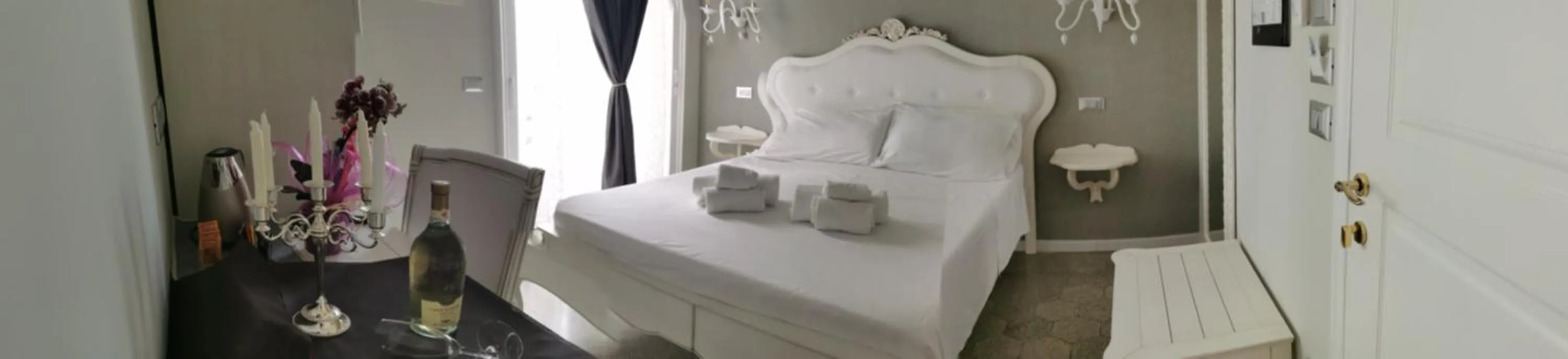 View (from property/room), Bed in b&b Giorgia