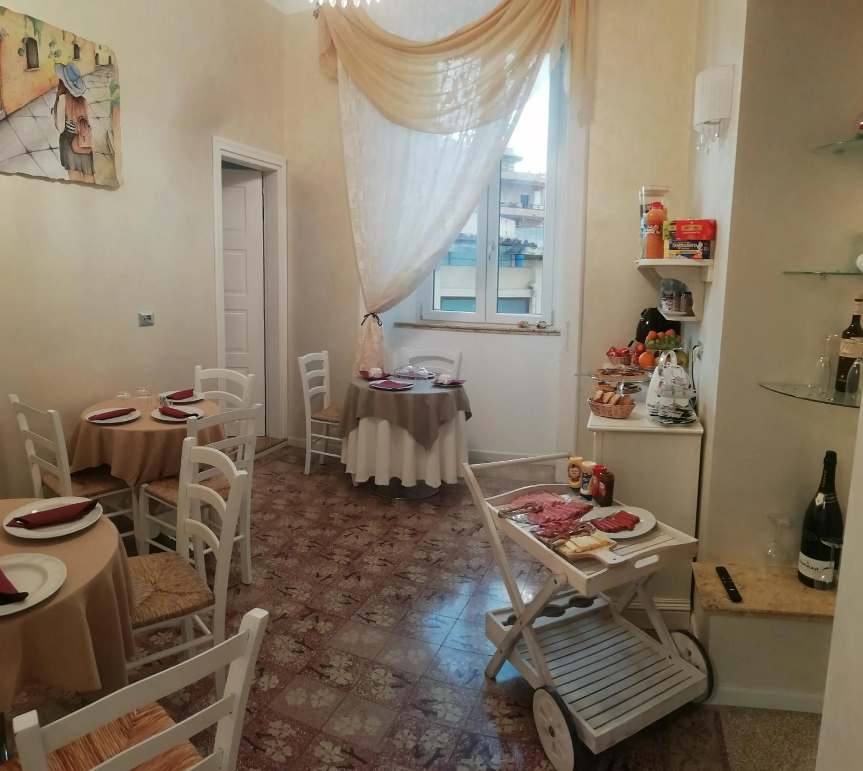 Dining area in b&b Giorgia
