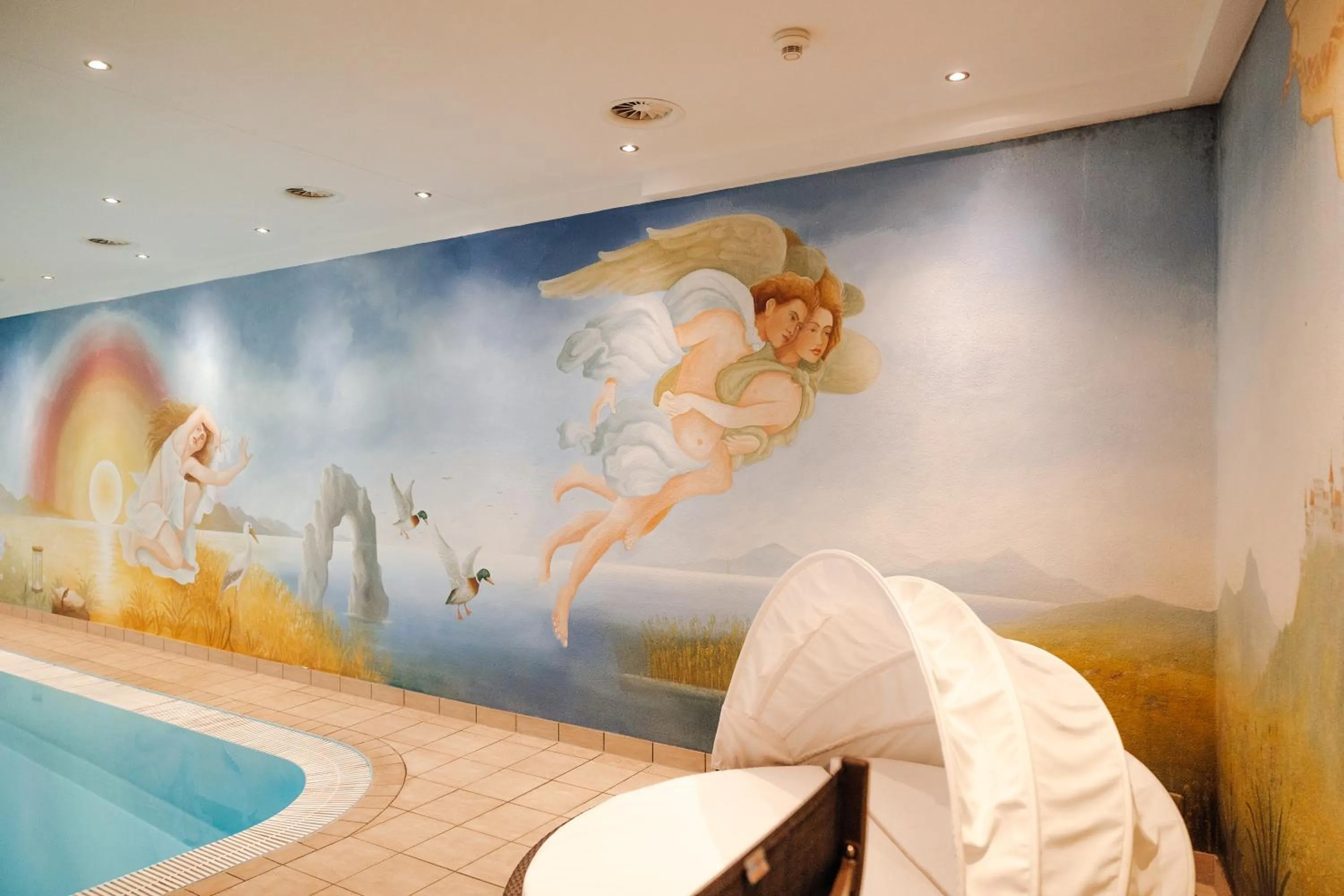 Swimming pool in Hotel Glockenstuhl