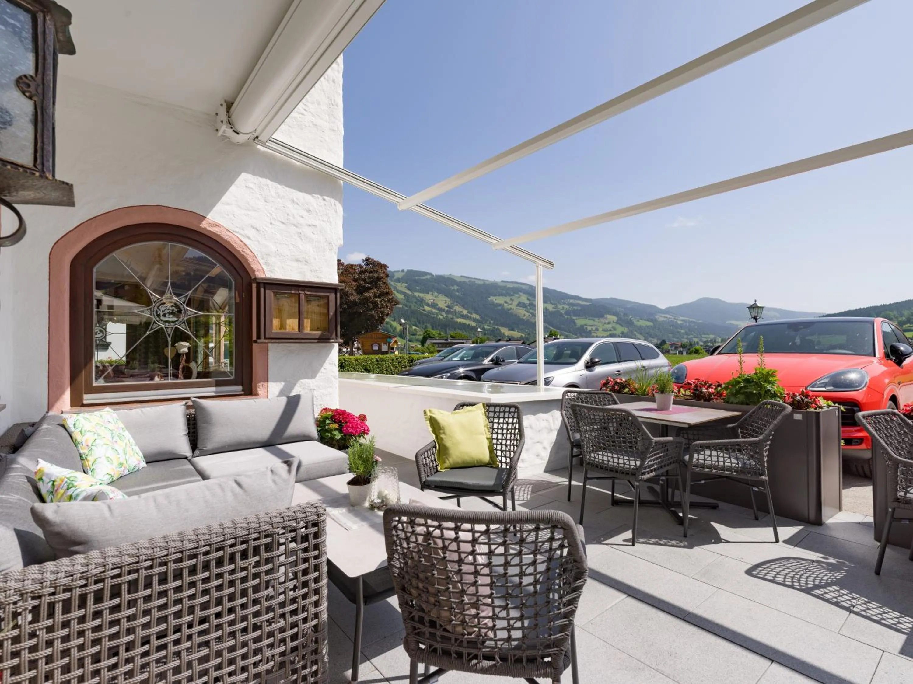 Balcony/Terrace in Hotel Glockenstuhl