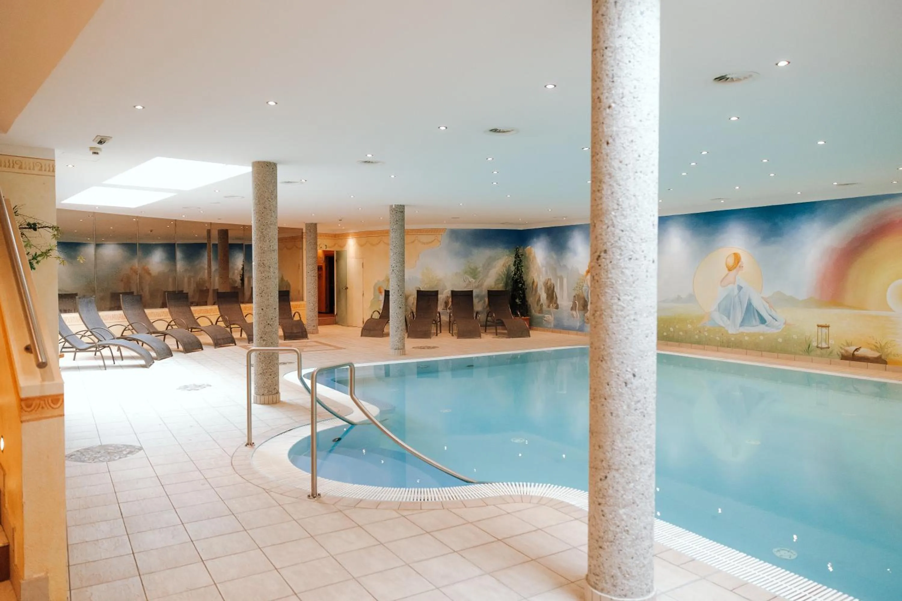 Swimming pool in Hotel Glockenstuhl