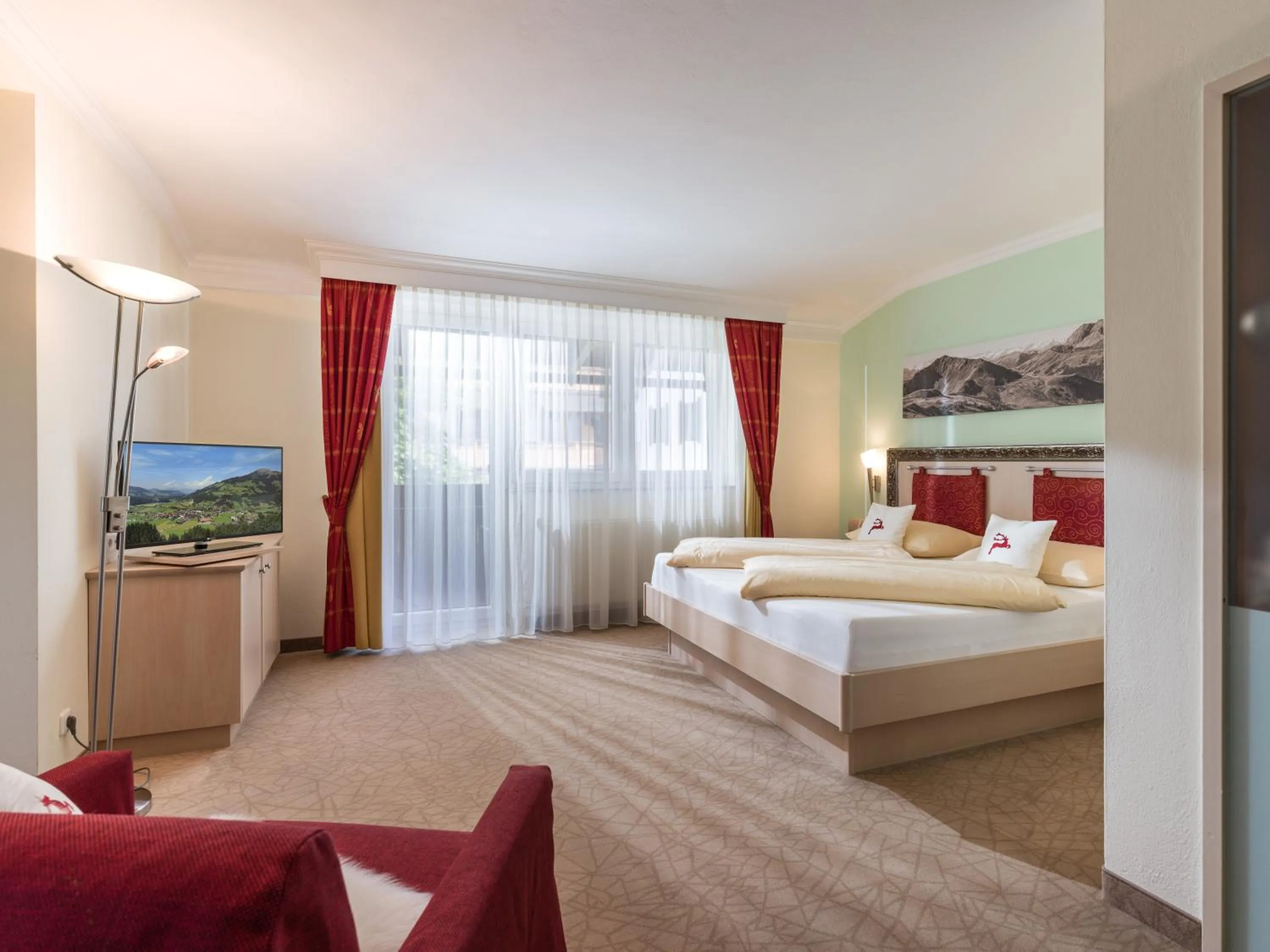 Photo of the whole room, Bed in Hotel Glockenstuhl