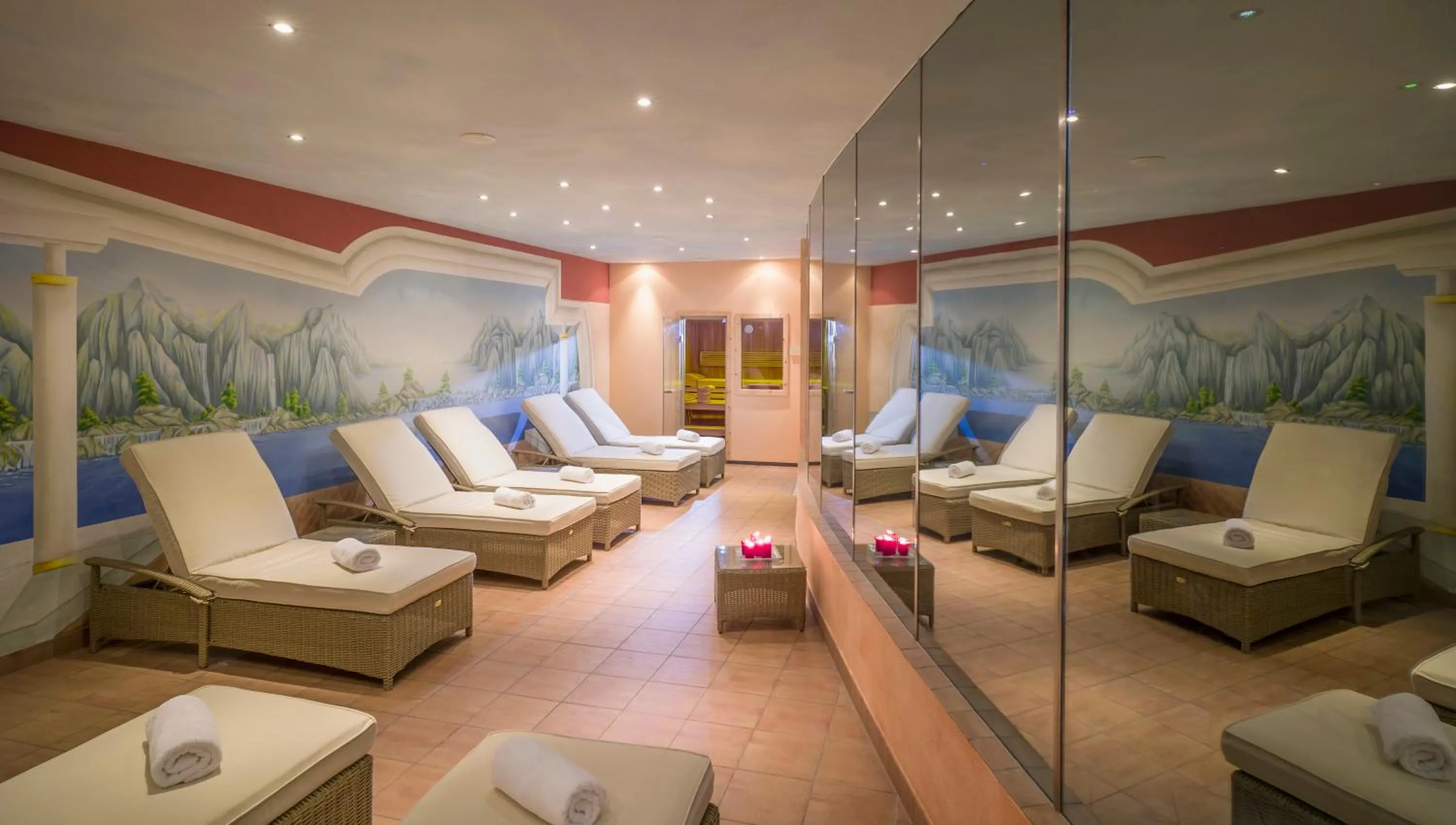 Spa and wellness centre/facilities in Hotel Glockenstuhl