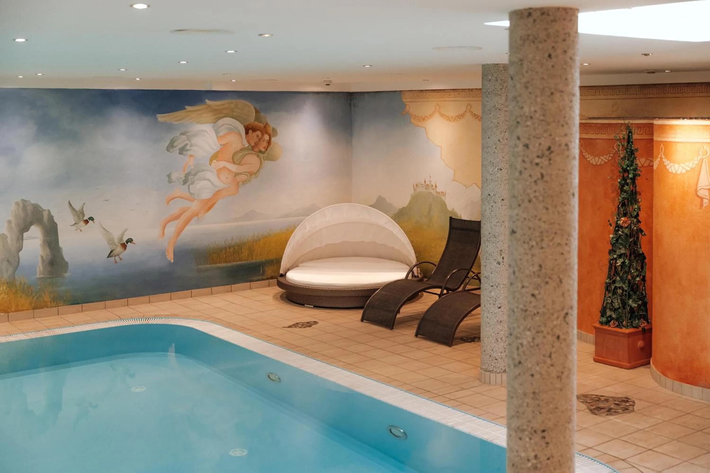 Swimming pool in Hotel Glockenstuhl